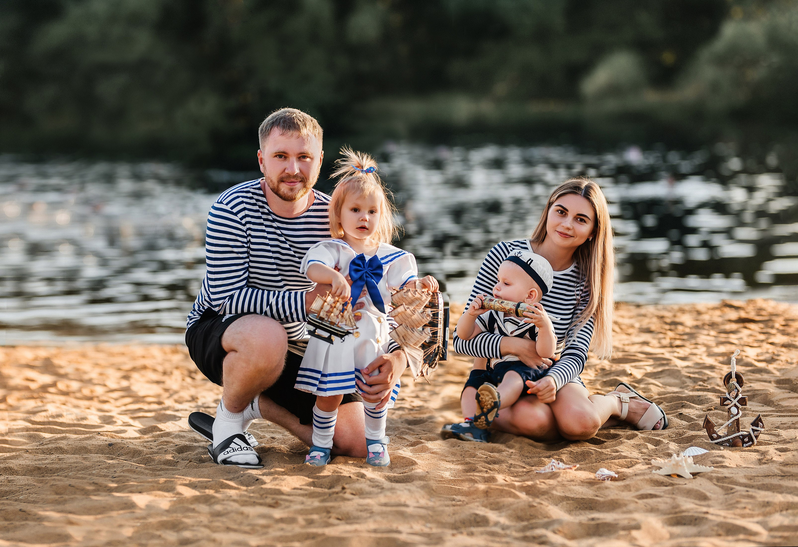 Морская фотосессия. Свадебный и семейный фотограф в Туле Ксения Сильвер