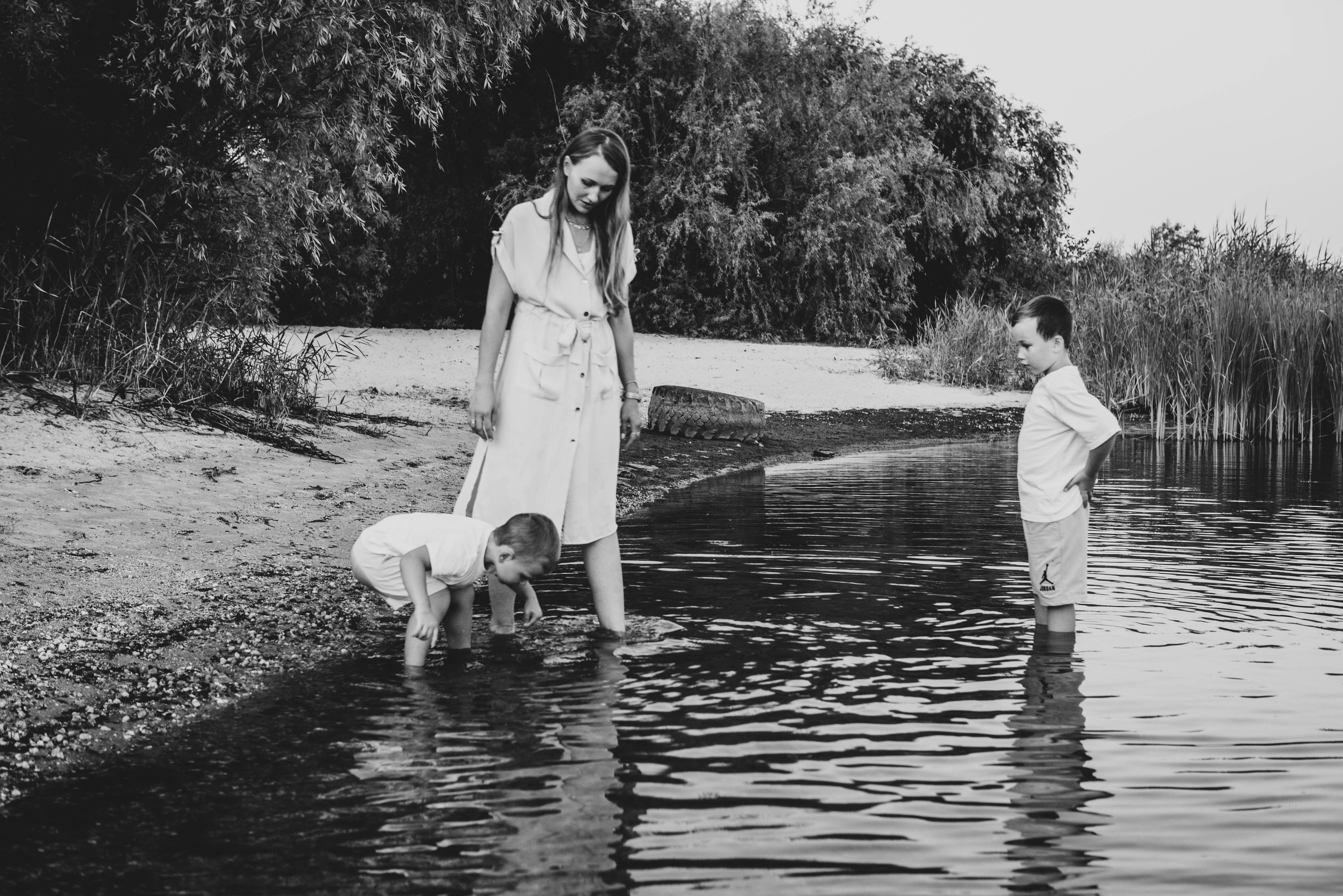 Лена, Кирилл и Даниил. Фотограф Алевтина Матешук