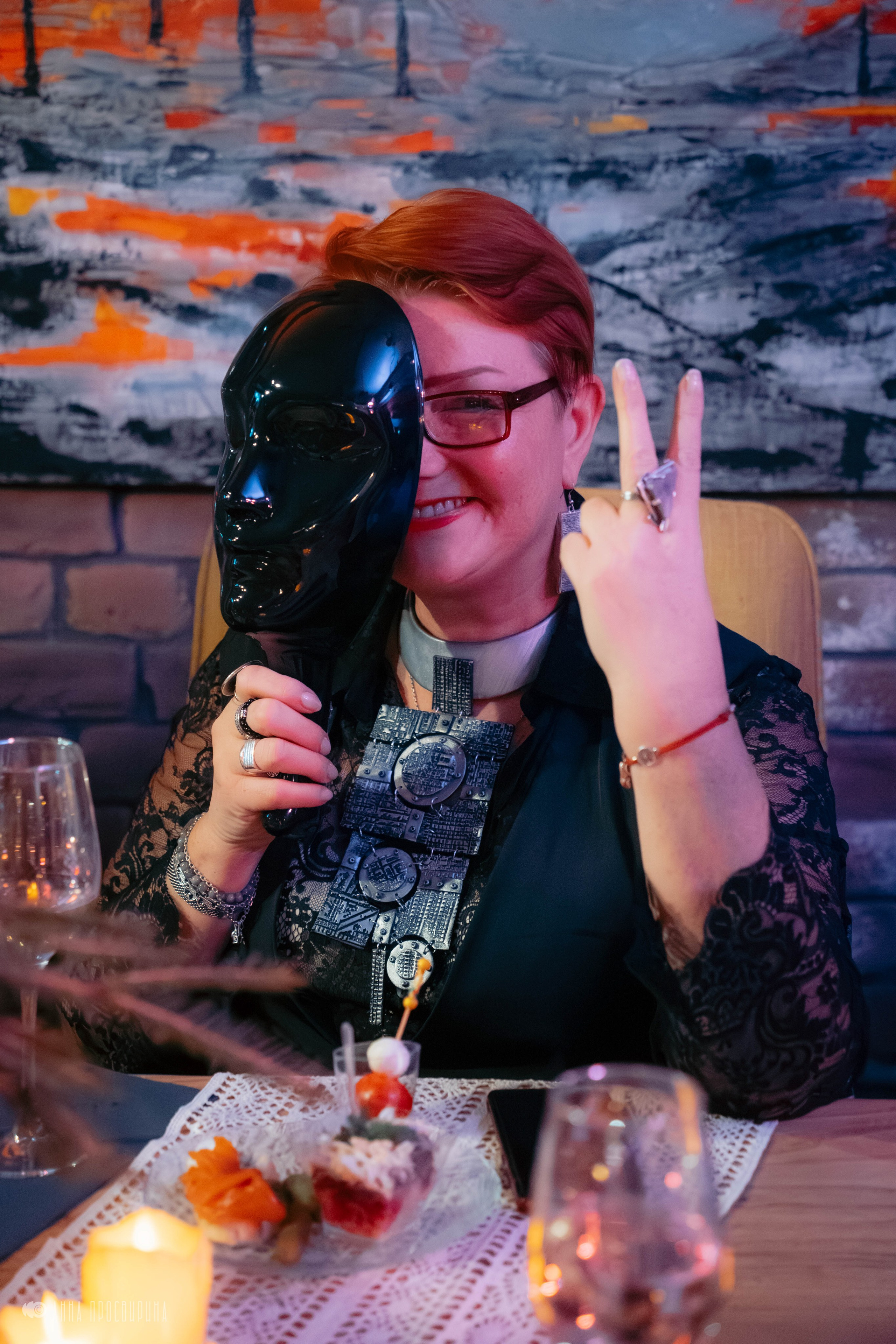 Новогодний корпоратив в вампирском стиле, ID Home. Ваш фотограф в Санкт-Петербурге Анна Просвирина