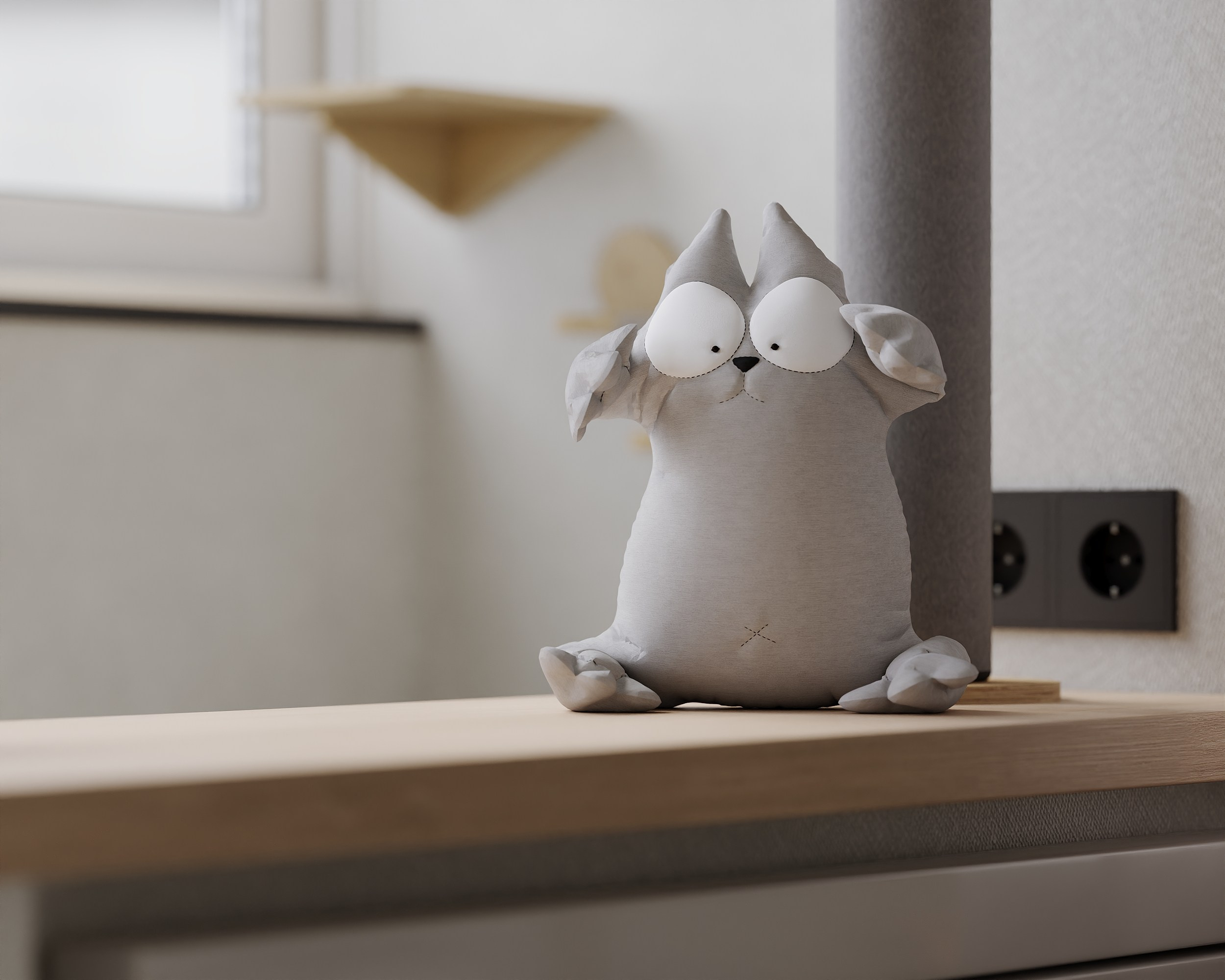 Квартира семьи Милюковых. 3D визуализатор в Москве Сердюк Владислав