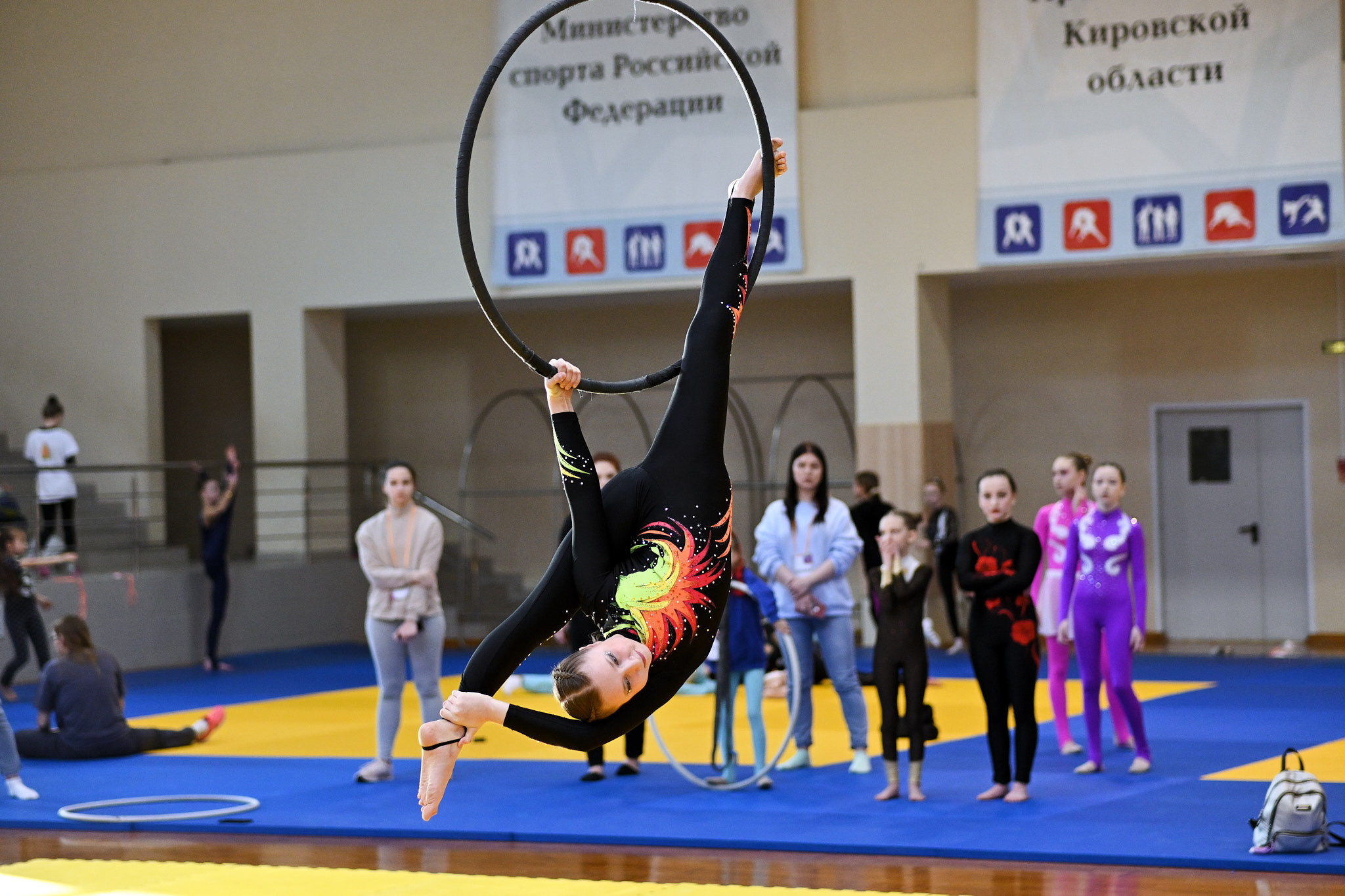 «Art Fly» Всероссийские соревнования по воздушной гимнастике 18.02.23