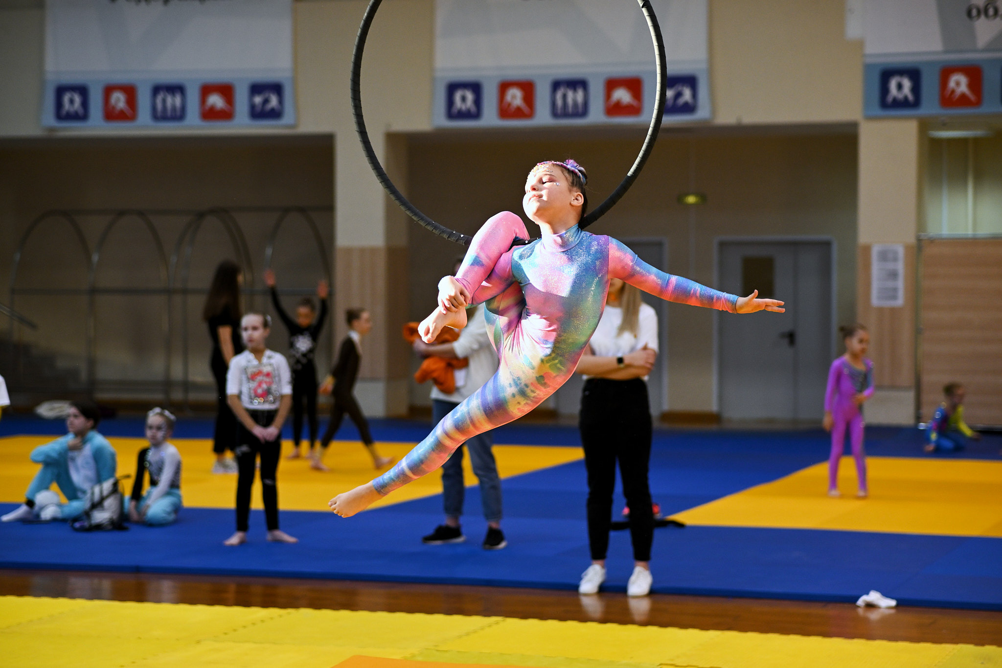 «Art Fly» Всероссийские соревнования по воздушной гимнастике 18.02.23