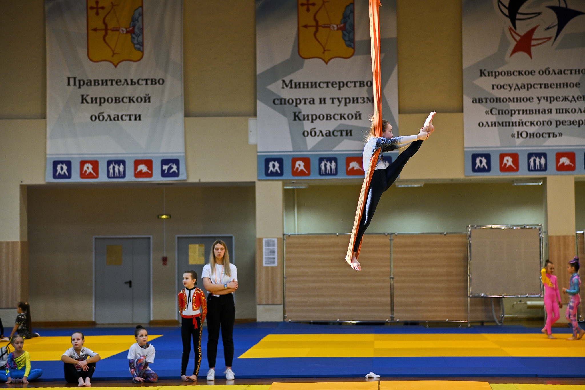 «Art Fly» Всероссийские соревнования по воздушной гимнастике 18.02.23