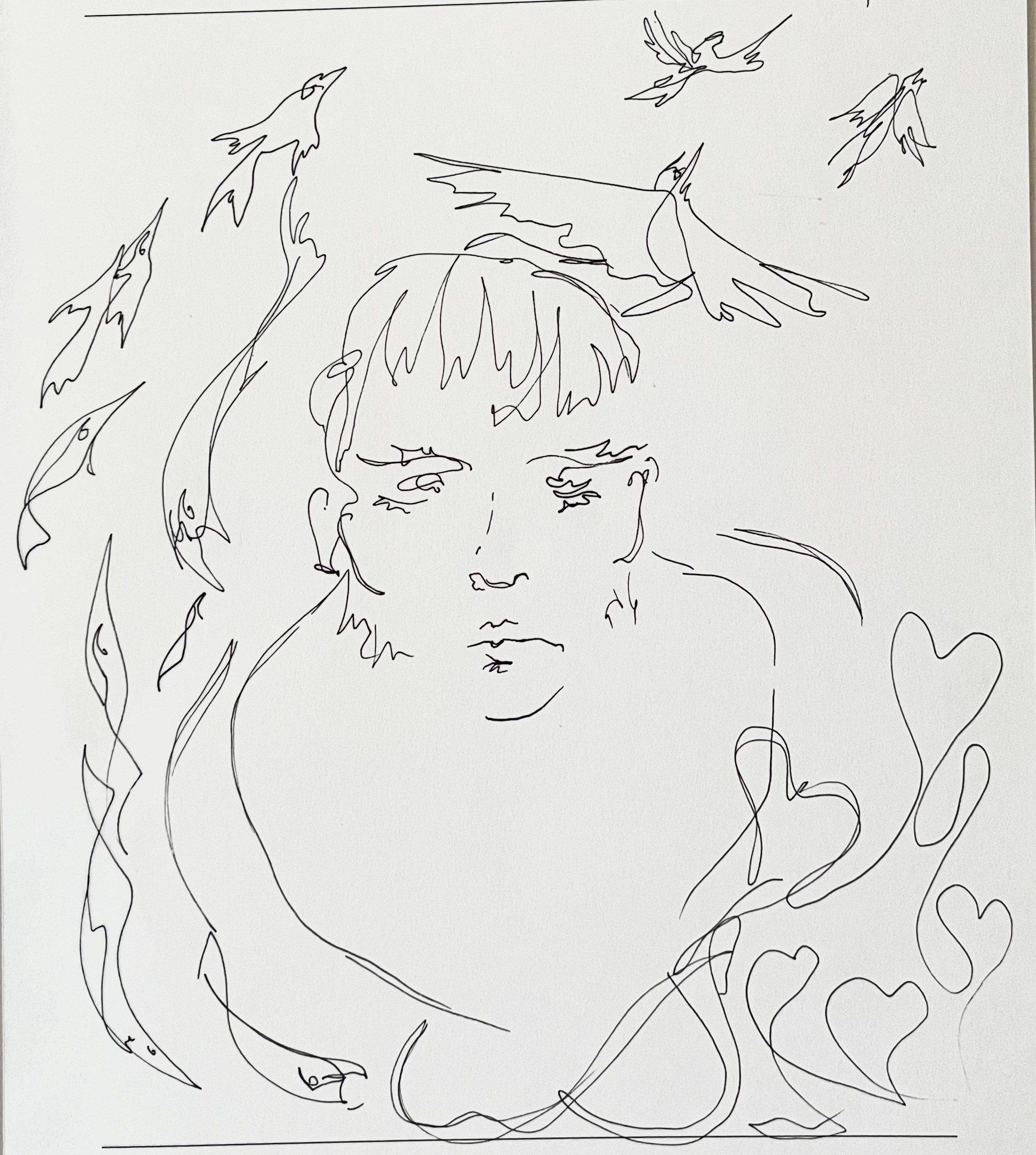 Self portraits. Anna Jennifer | Contemporary Artist