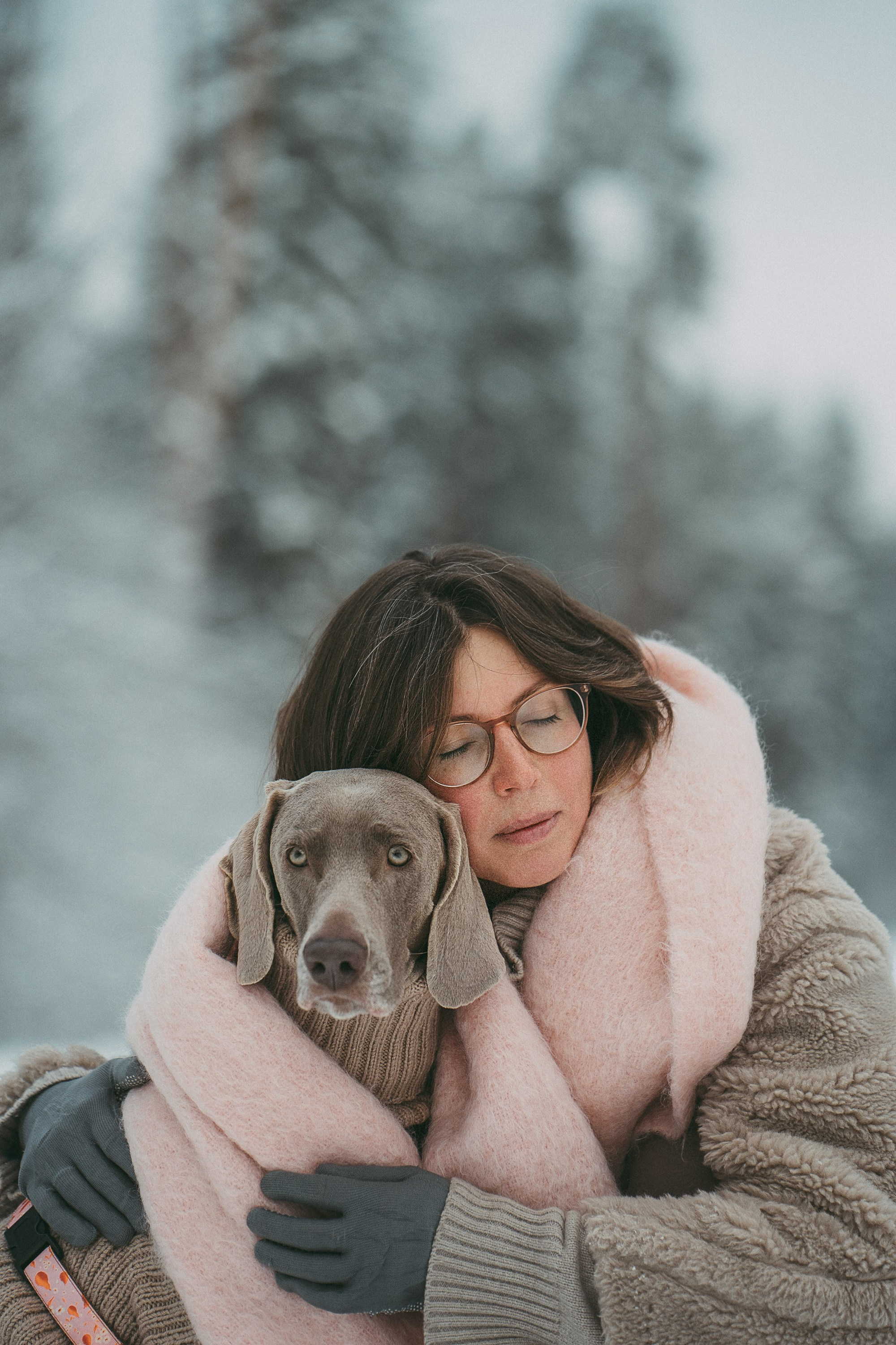 Лена и Фанни. Фотограф анималист в Москве и Санкт-Петербурге Свиридова Анна