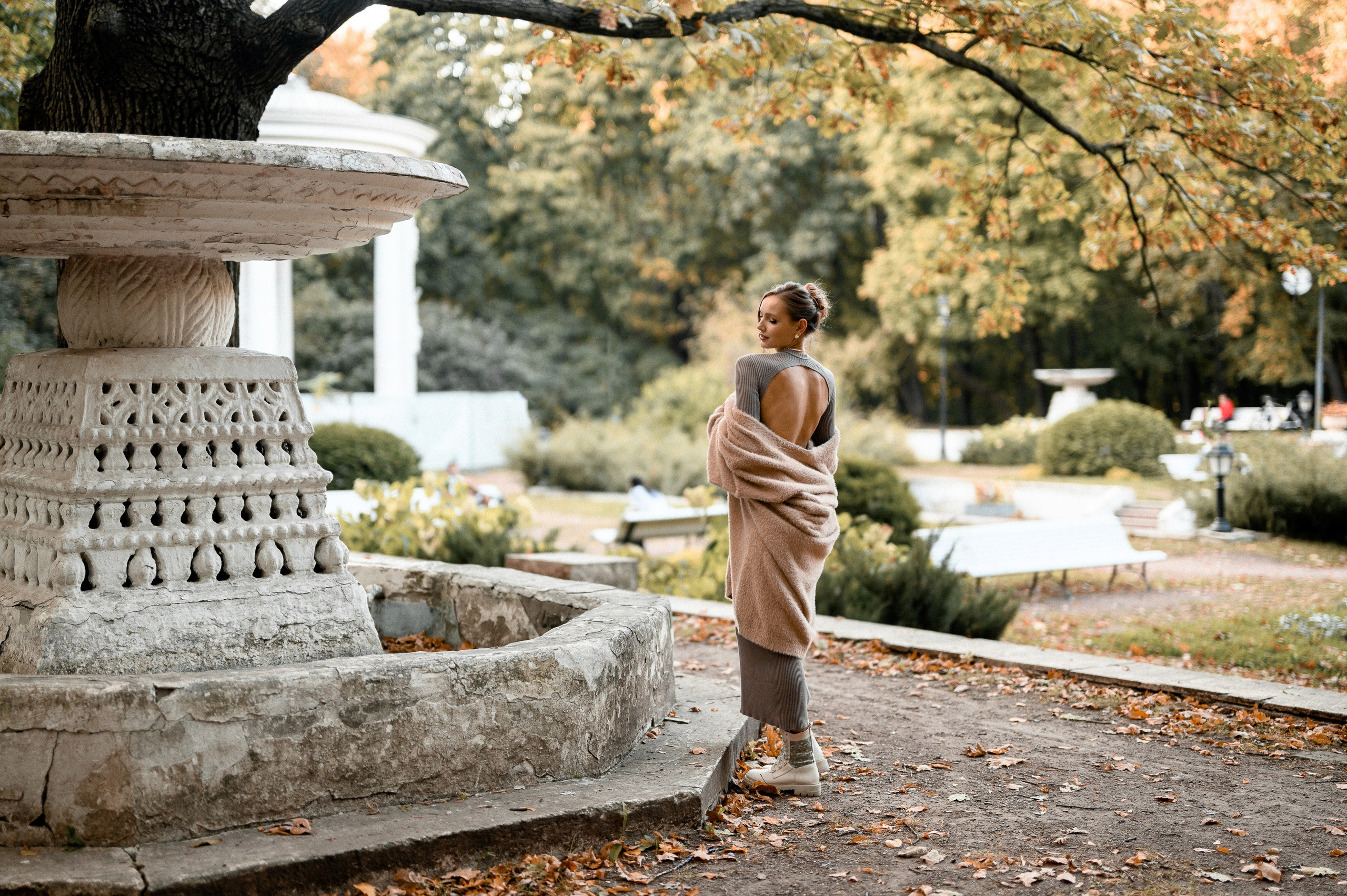 Съёмка в Нескучном саду на закате. Semerlina.ru