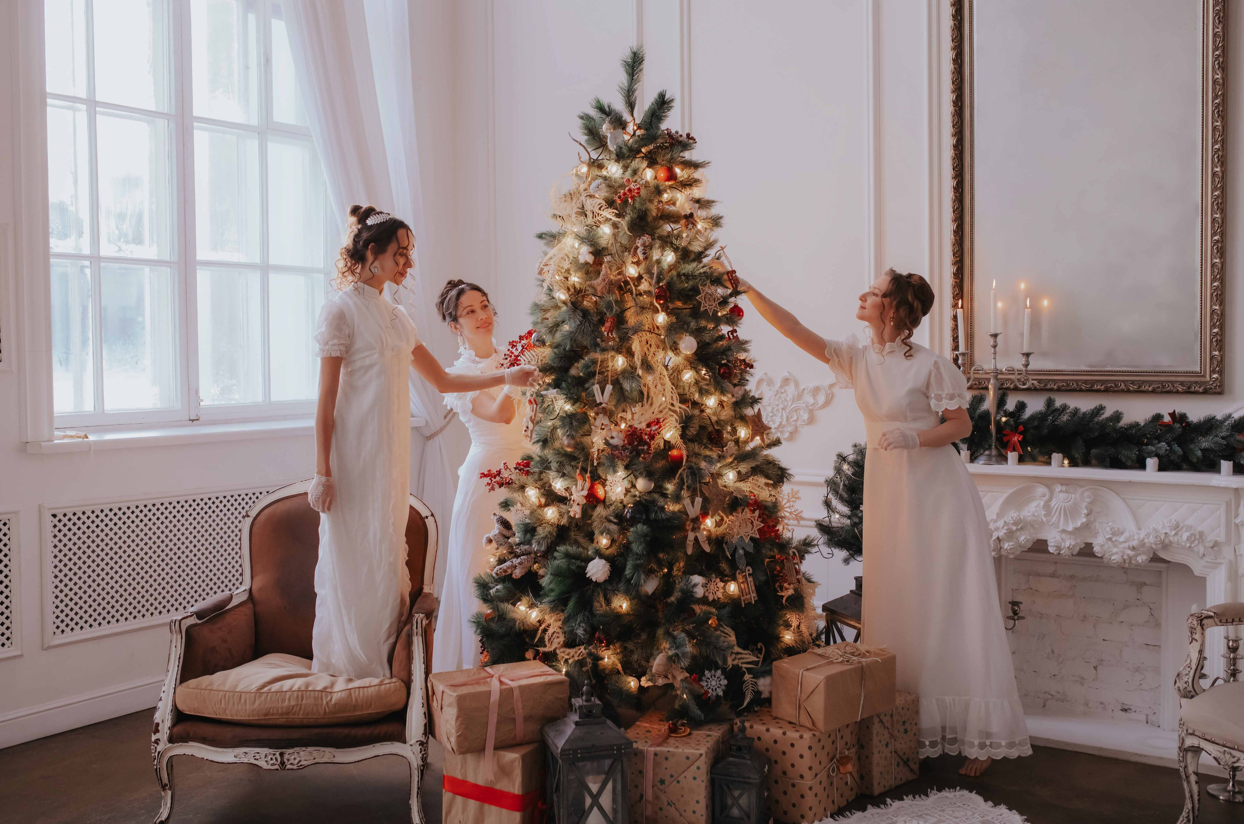 Рождественские истории. Художественная винтажная фотография