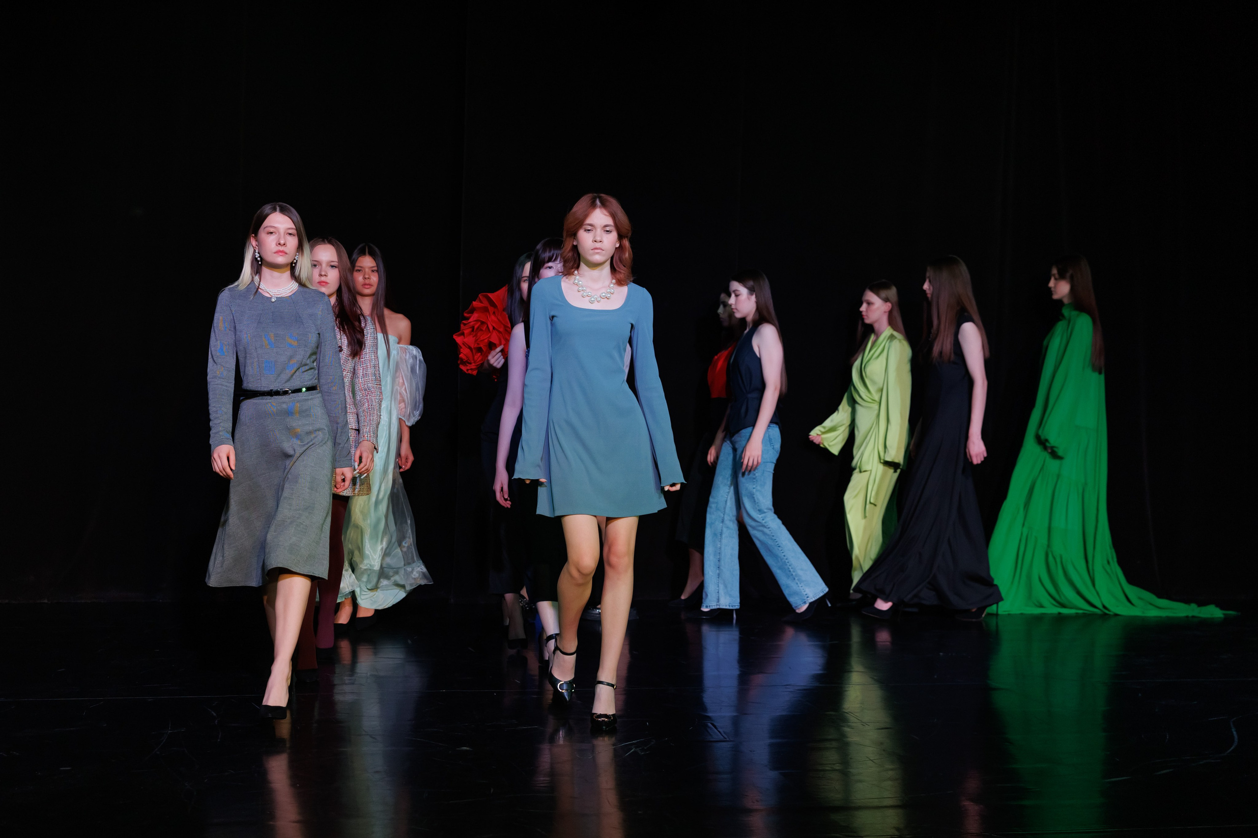 Показ коллекций Новосибирских дизайнеров для Fly Production. Фотограф Новосибирск — Наталья Гресь