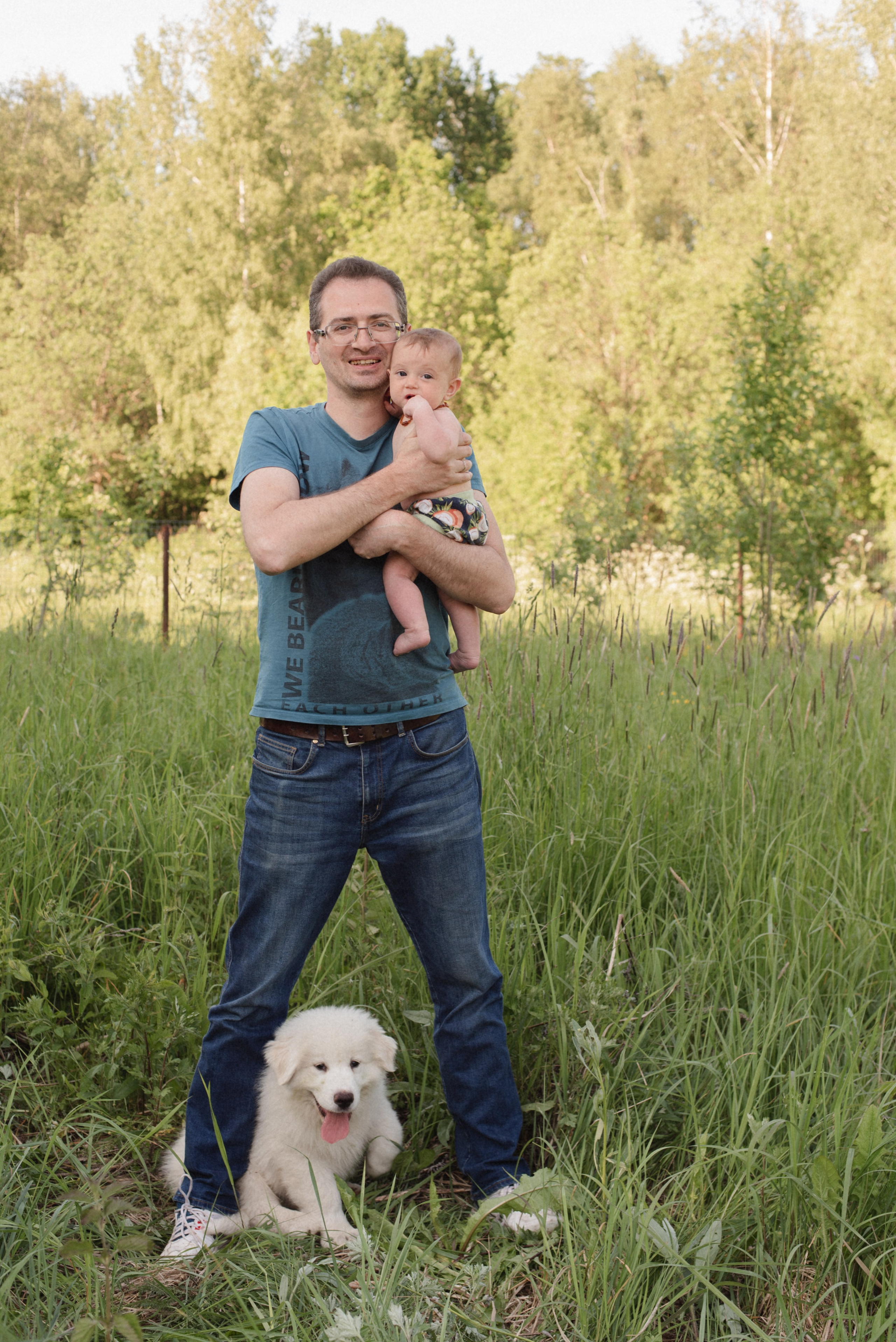 Наташа и её семья. Портретный фотограф в Москве Анжела Губайдулина