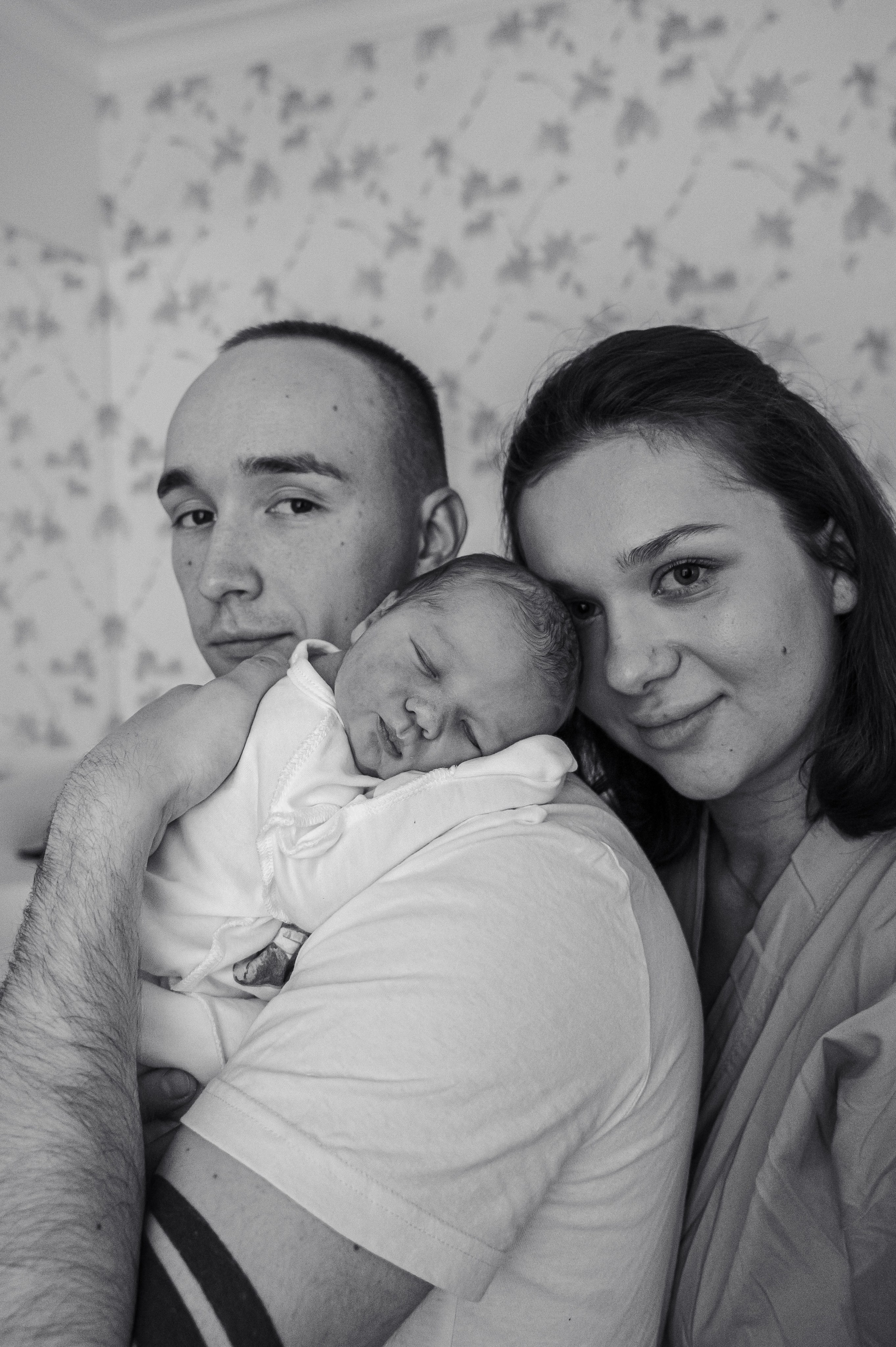 Выписка Михаила. Фотограф на роды СПБ Юлия Герасимова