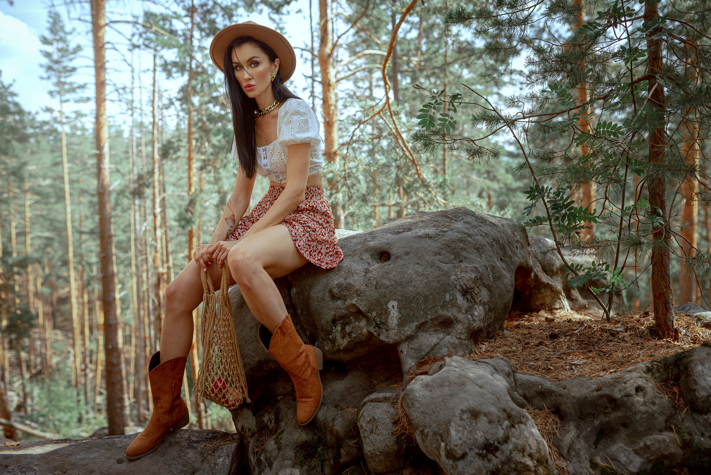 Портрет девушки на природе. Портретная съёмка в Самаре