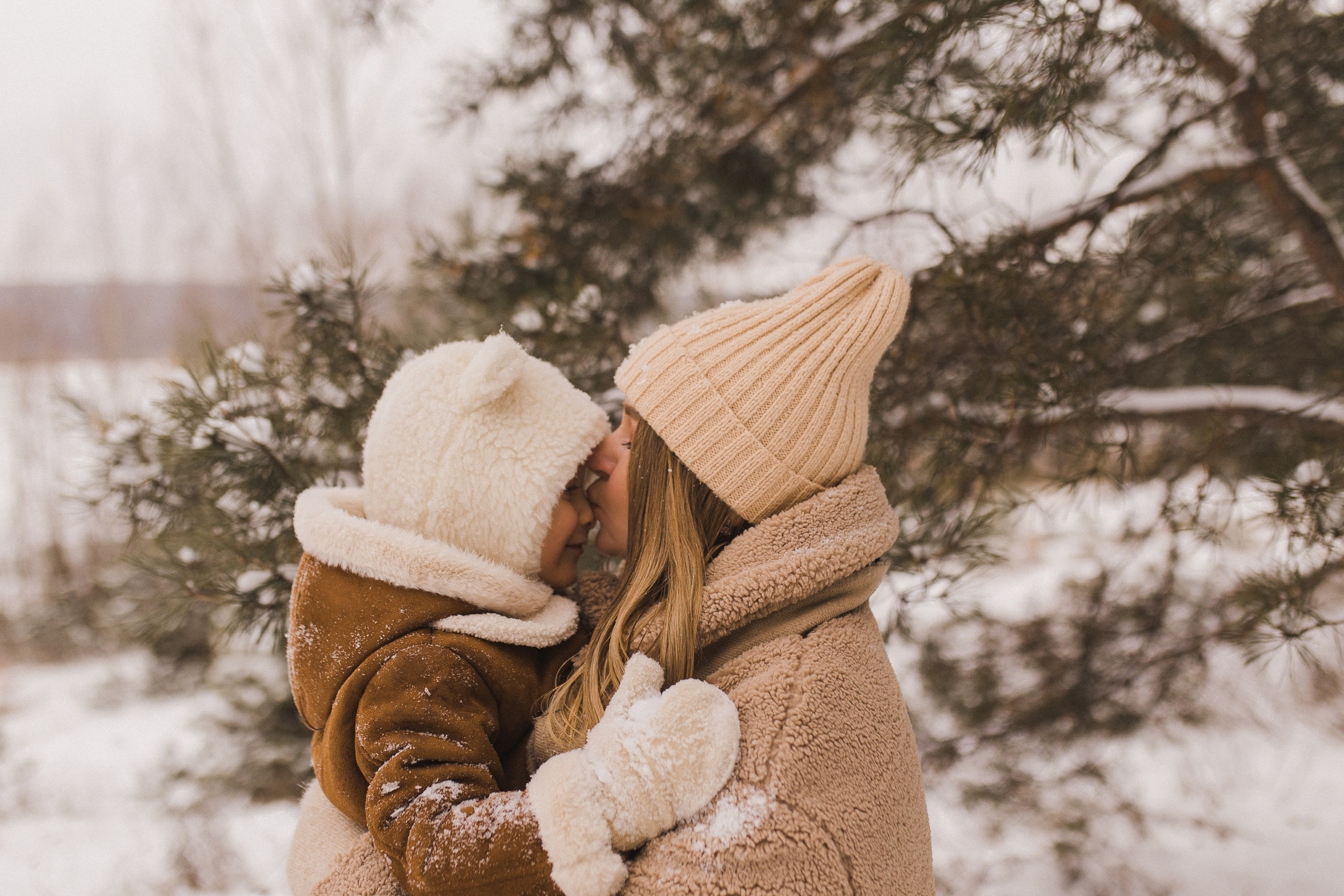 Зимние Даша и Кирюшка. Свадебный и семейный фотограф в Белгороде Евгения Курочкина
