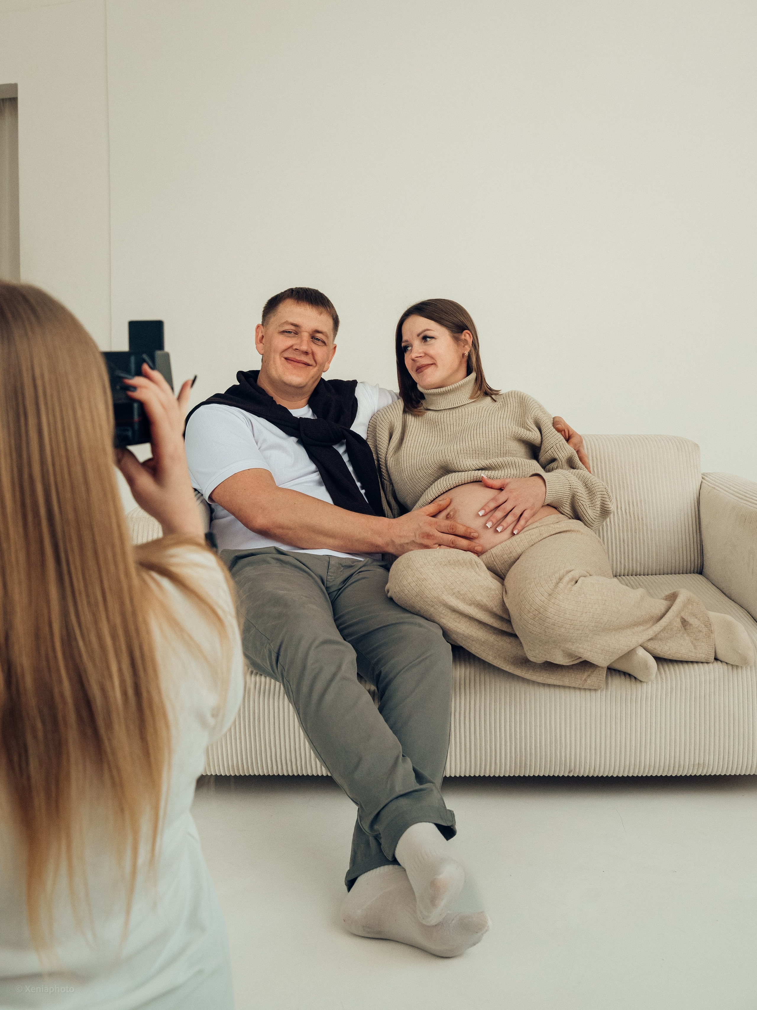 Студийная Семейная фотосессия. Семейный фотограф в Краснодаре и Курганинске