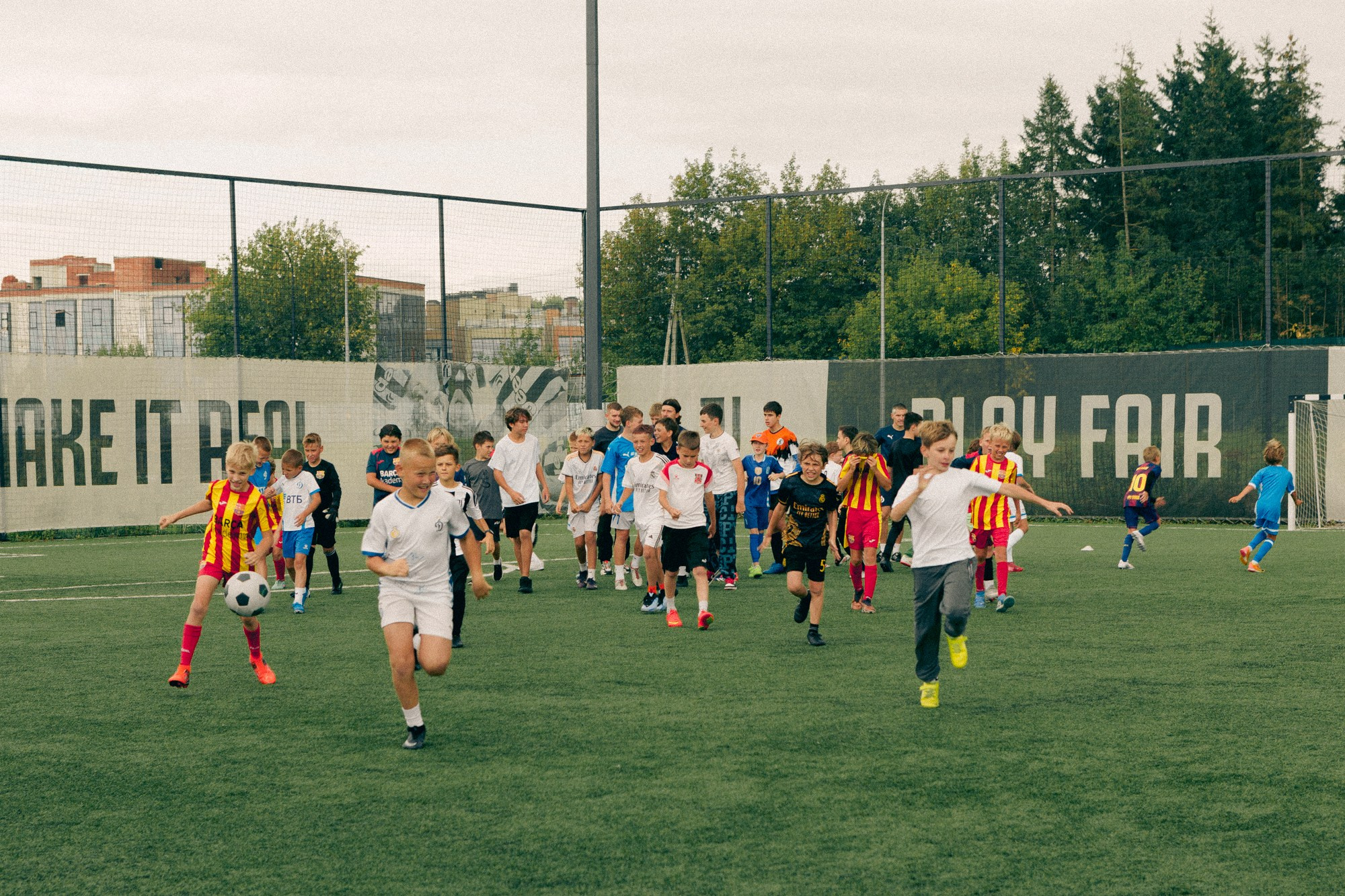 Открытие детской школы «Динамо»