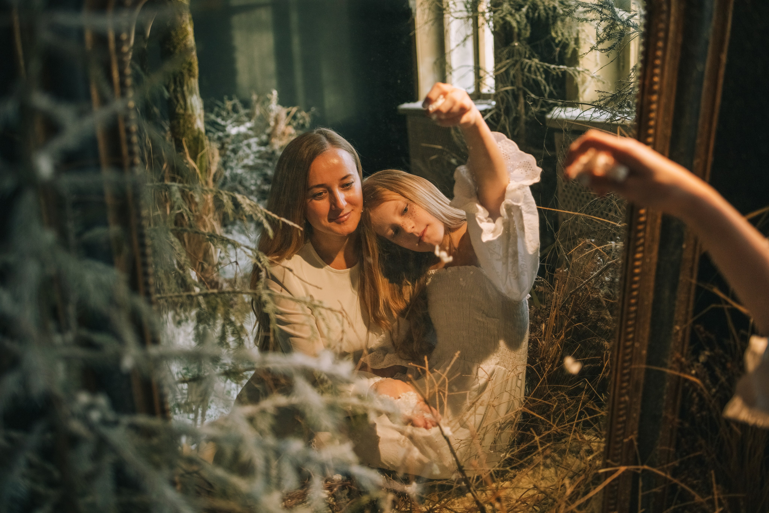 Волшебный зимний лес. Семейный и детский фотограф в Москве Анна Чертополох