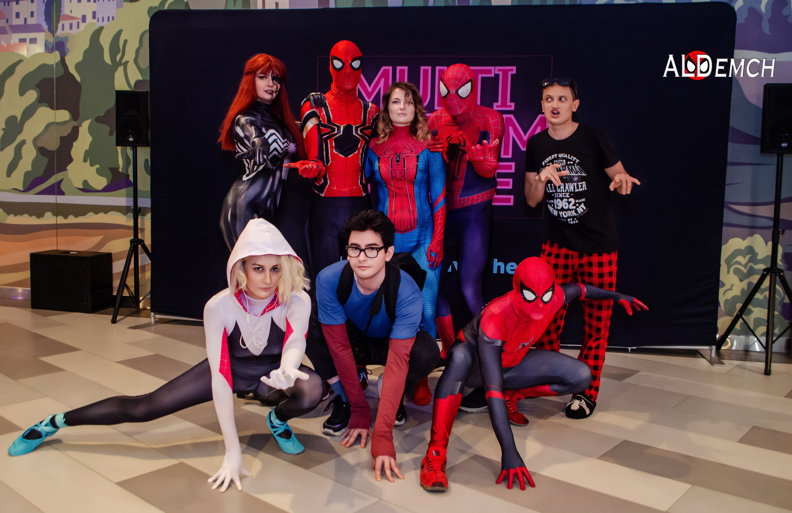 Фотосессия на Дне рождения Человека-Паука в Москве