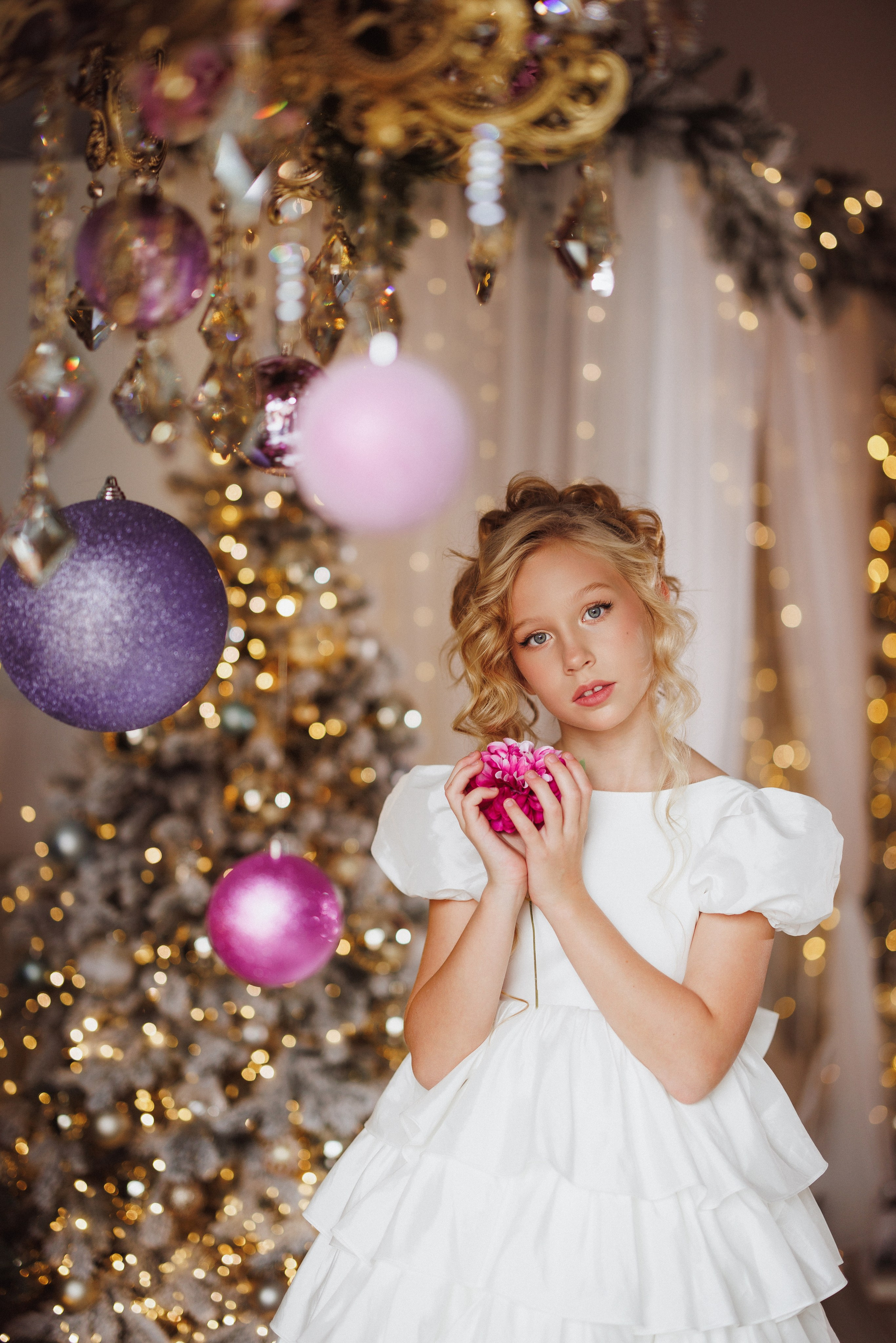 Новогодняя фотосессия в фотостудии «Океан», город Краснодар. Семейный и детский фотограф в Краснодаре Анна Трашкова