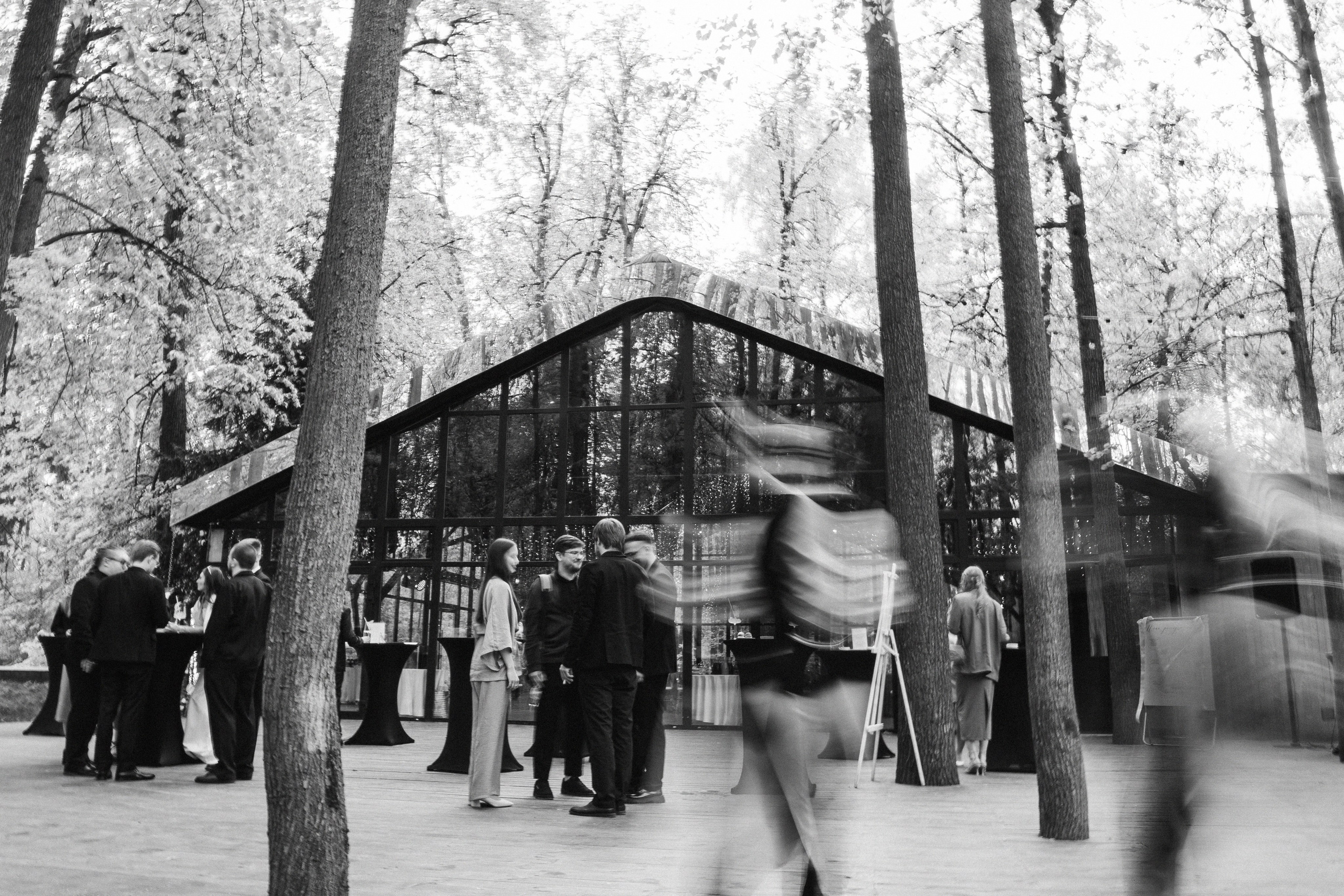 ЛЕС Event House выездная регистрация и свадебный банкет на площадке ЛЕС. Свадебный фотограф Москва