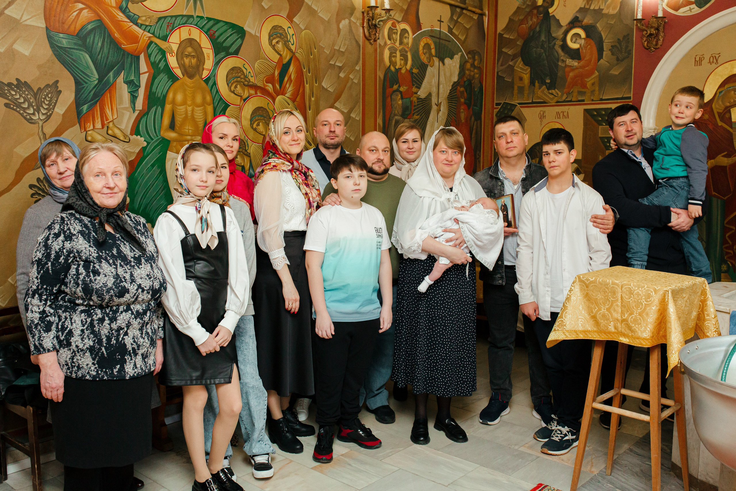 Крещение Люберцы. Свадебный и семейный фотограф