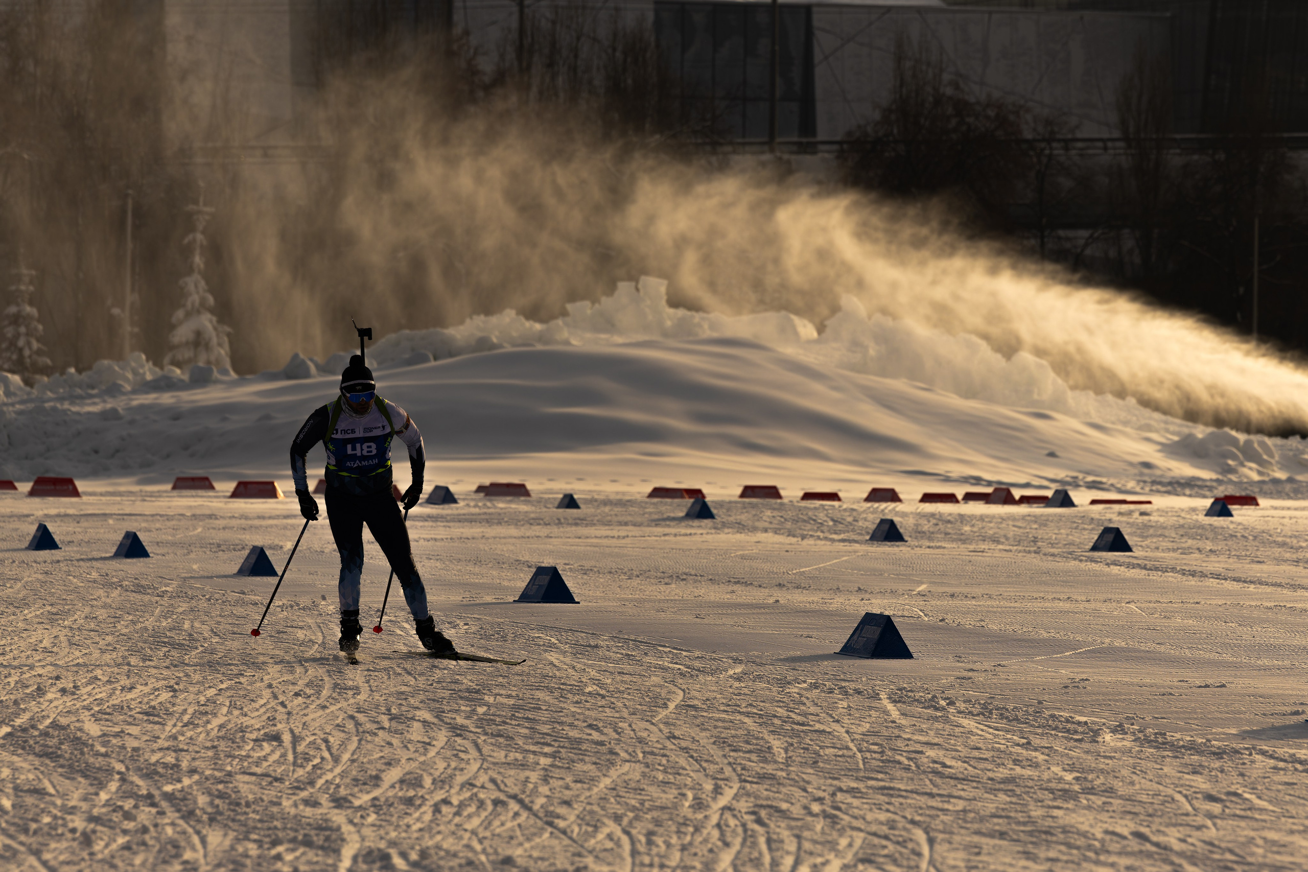 Биатлон. Репортажный фотограф в Москве Екатерина Якель