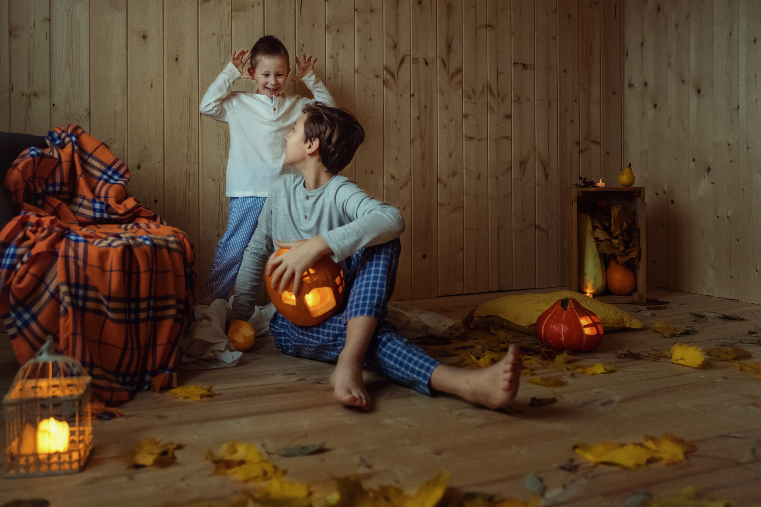 Осень на чердаке. Семейный фотограф Новая Рига (Звенигород, Истра) Евгения Литовченко