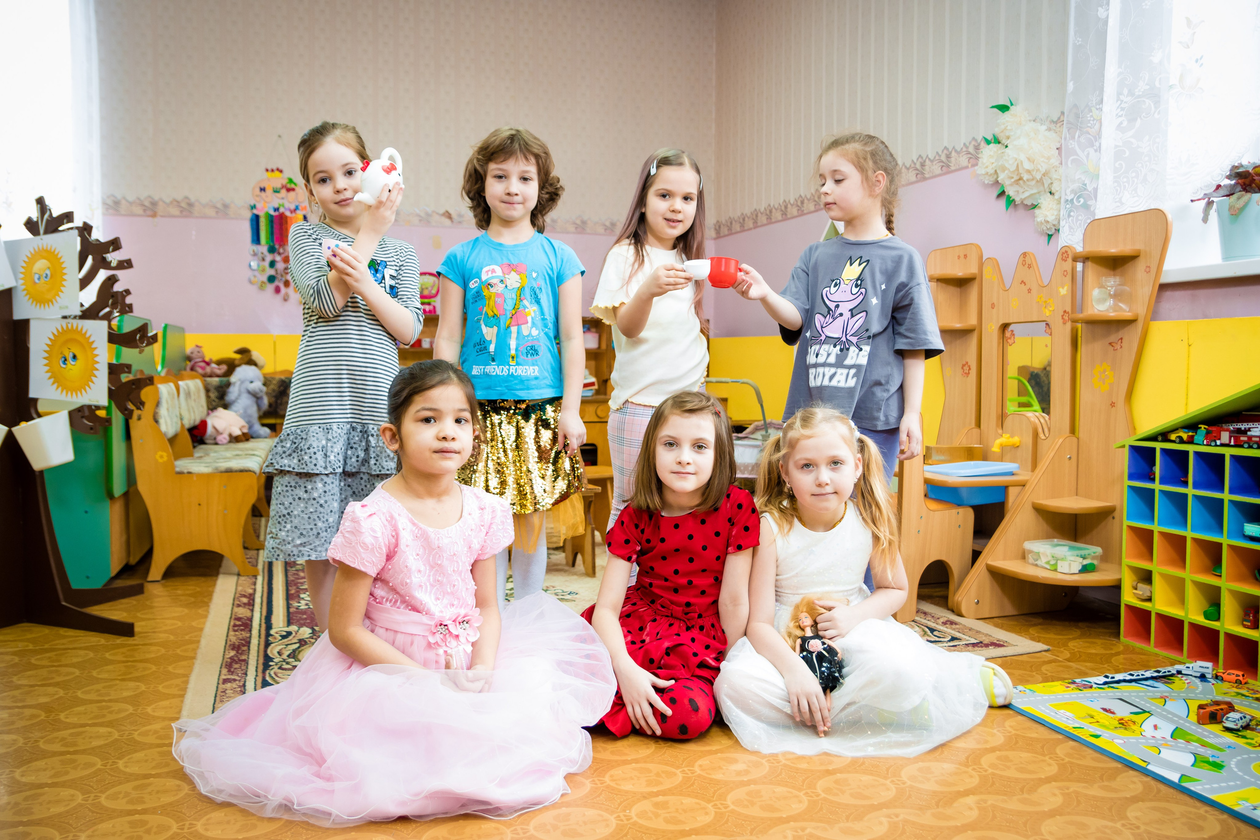 Съемки жизни в детском саду. Выпускные альбомы в Обнинске