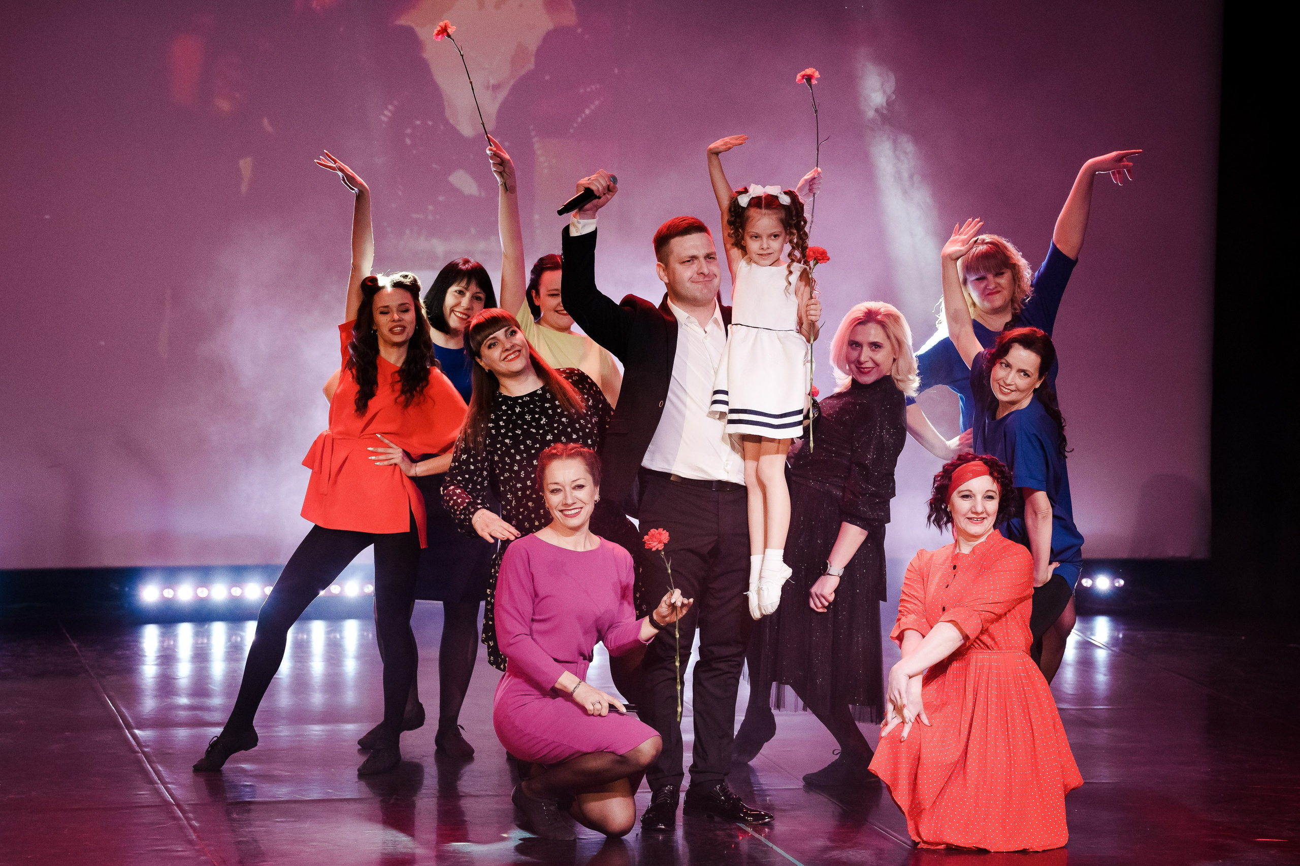 Концерт к 8 марта в Театре Ростова Великого. Репортажный фотограф Сергей Сажин г. Ярославль