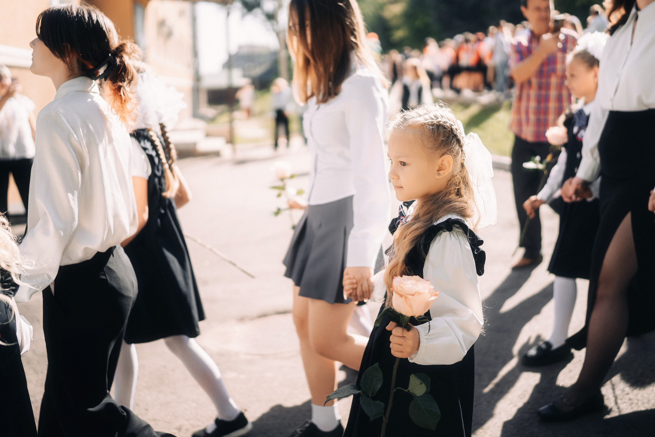 «Здравствуй, школа!» 1 Сентября. Свадебный и репортажный фотограф в Воронеже Роман Янко