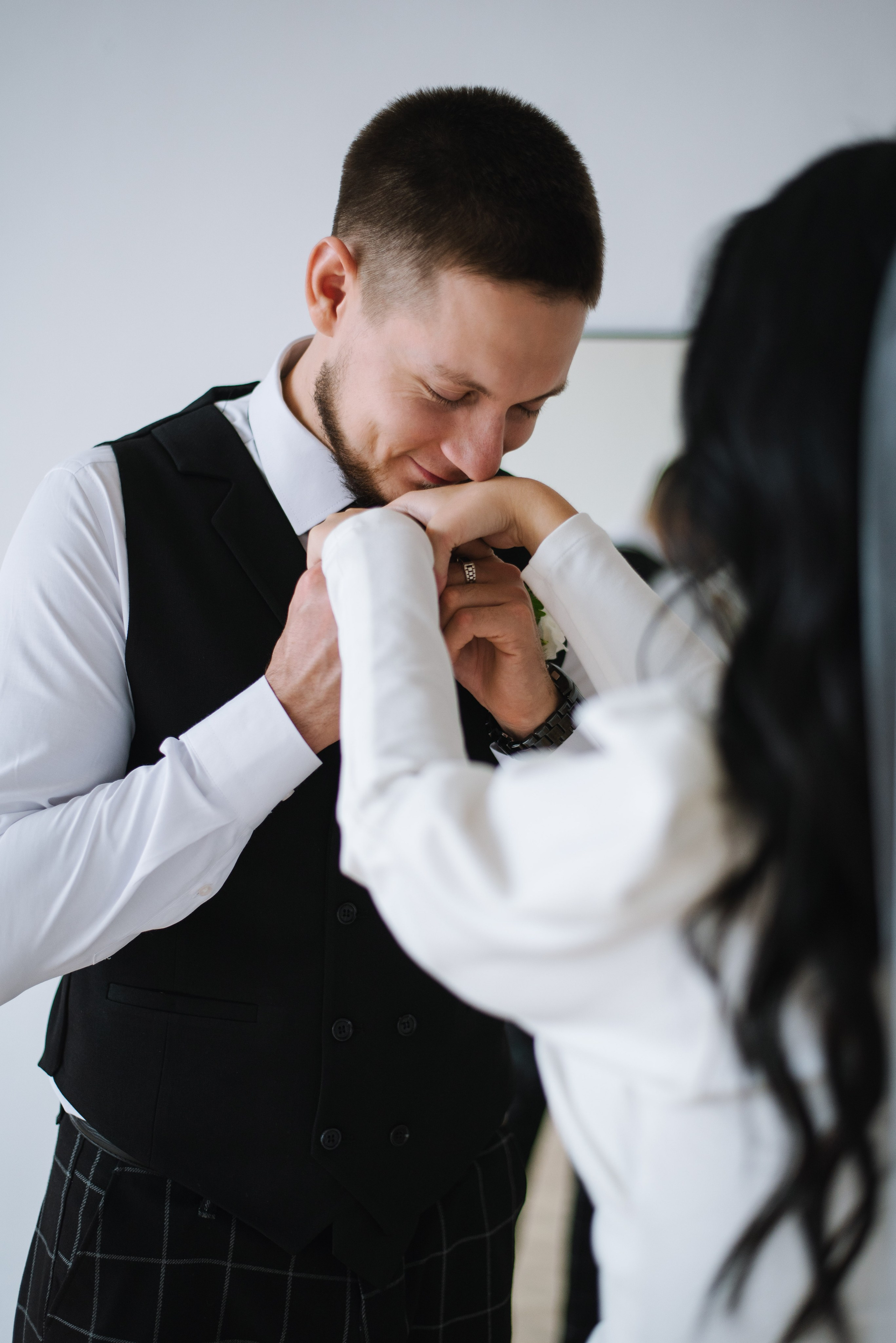 Роман и Яна (минимализм). Свадебный фотограф Анастасия Бударина