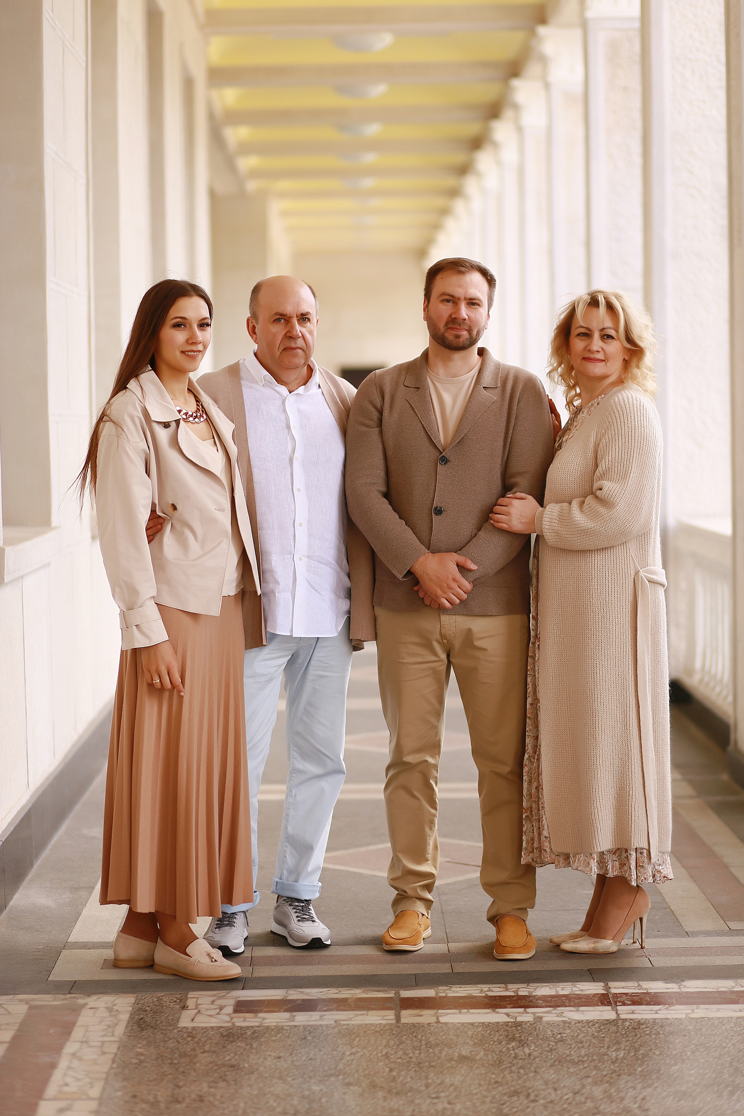 Семья Ани. Прогулка на Речном вокзале. Фотограф Москва Лара Чайка