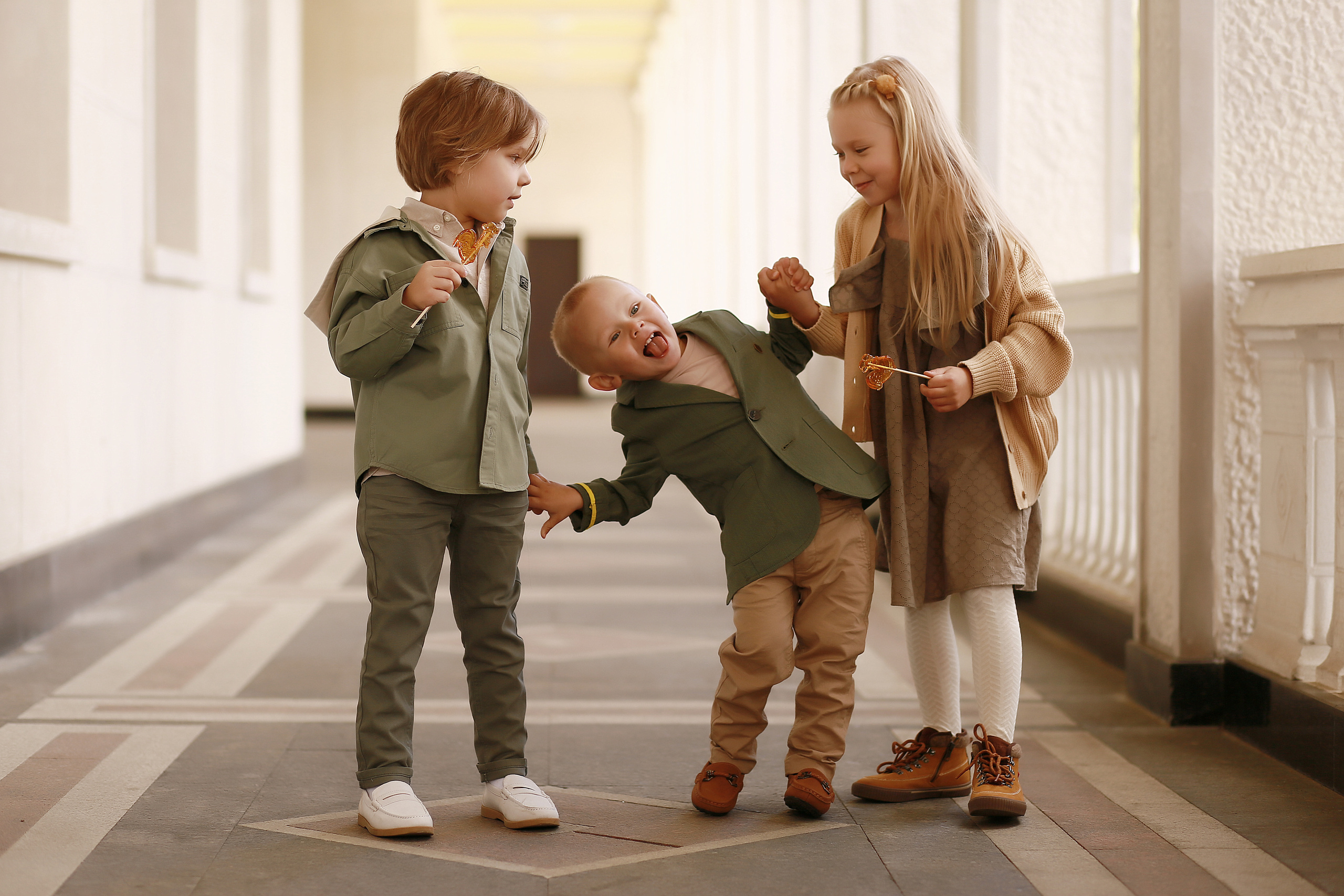 Семья Ани. Прогулка на Речном вокзале. Фотограф Москва Лара Чайка