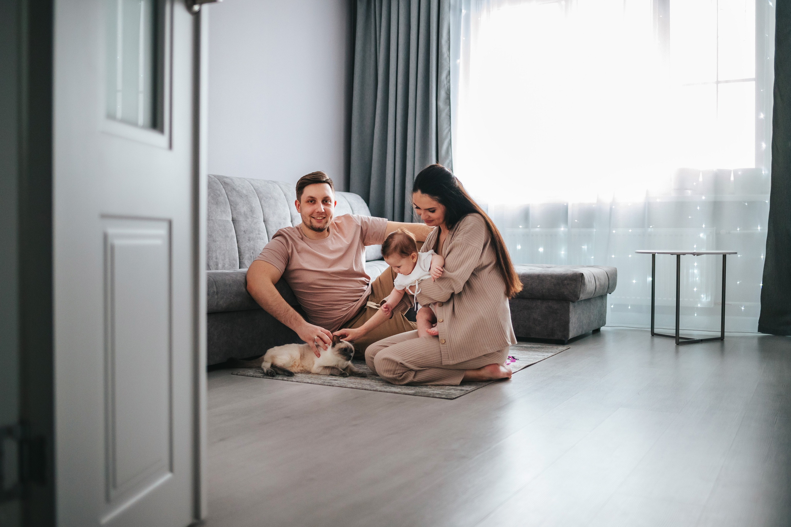 Серёжа, Настя и Лиза. Семейный lifestyle фотограф в Санкт-Петербурге Людмила Пахомова