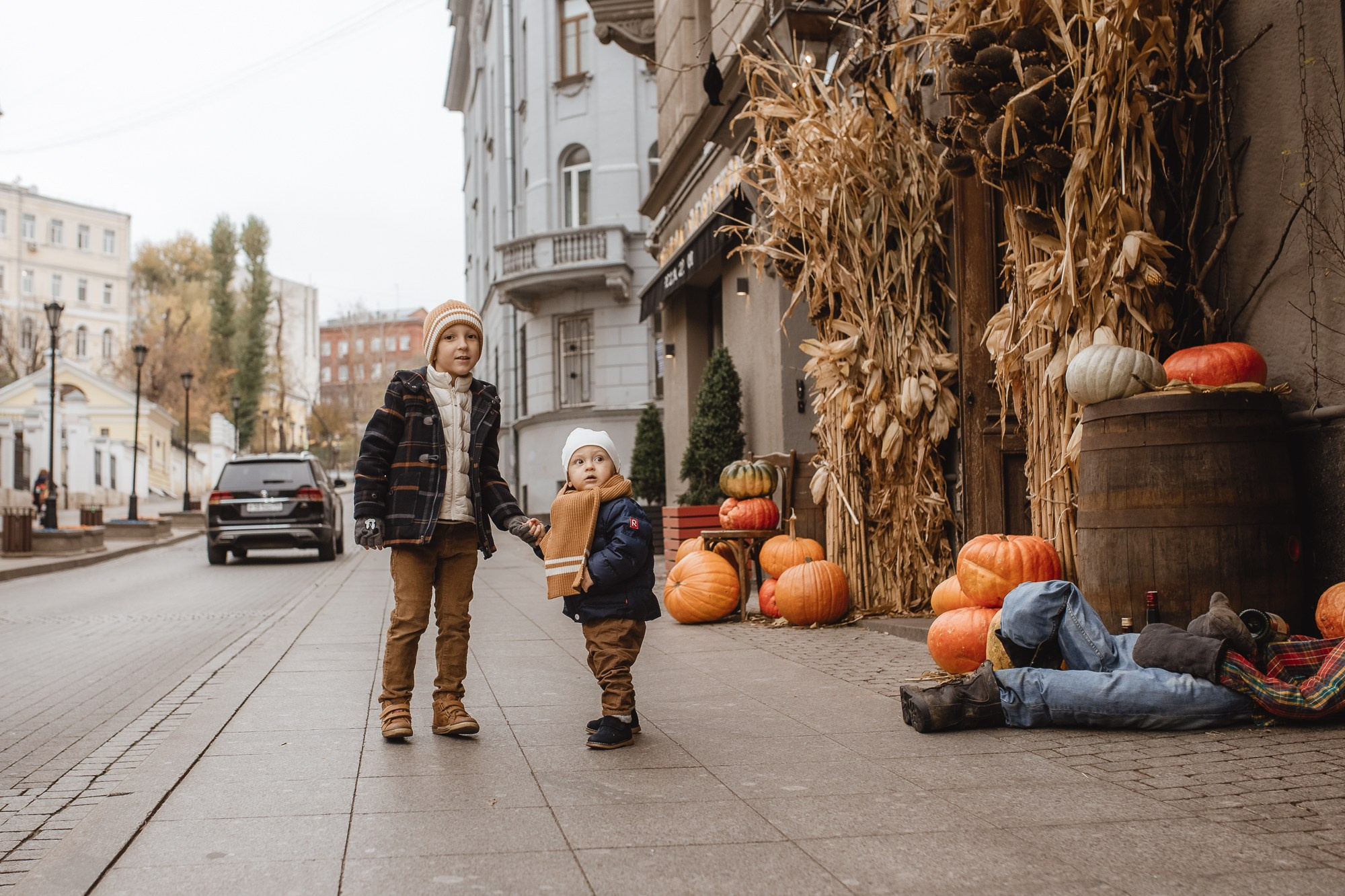 Прогулка в центре города. Фотограф на Крещение, Венчание в Москве Ирина Шамина