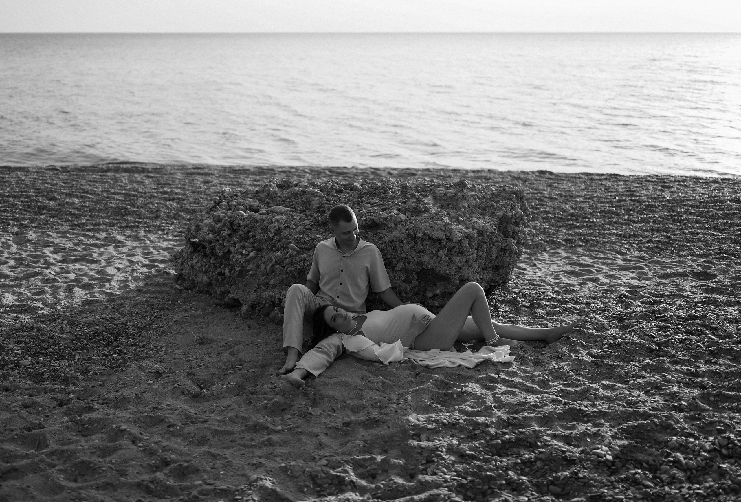 Беременность на закате. Фотограф в Севастополе и Крыму Артем Волобуев