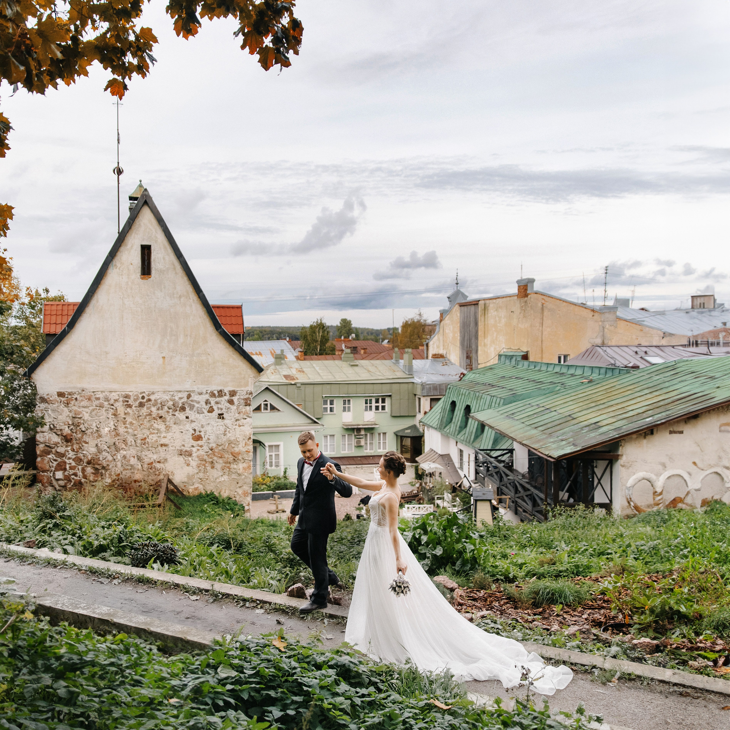 Свадебьба осенью в Выборге. Свадебный фотограф в Калининграде Мария Ямышева