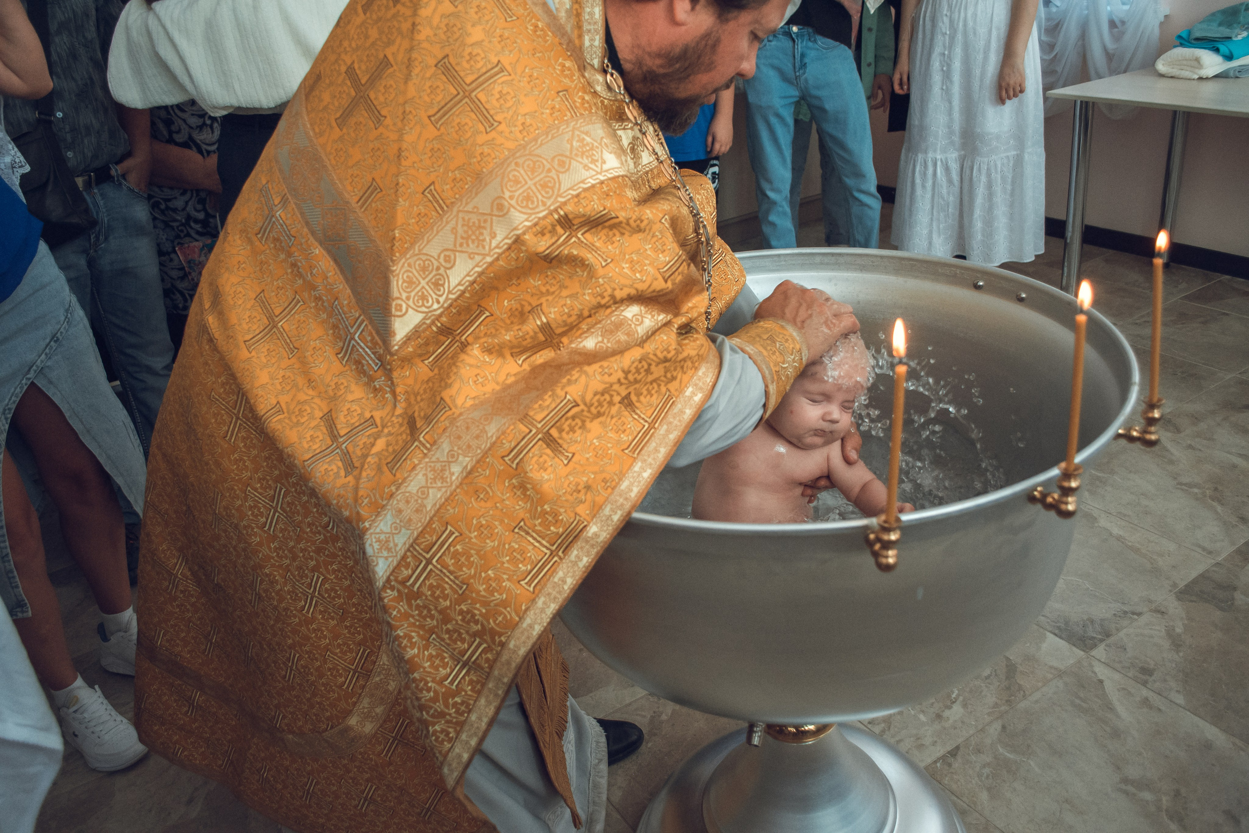 Таинство Крещения. Семейный фотограф в Новомичуринске Наташа Непомнящая