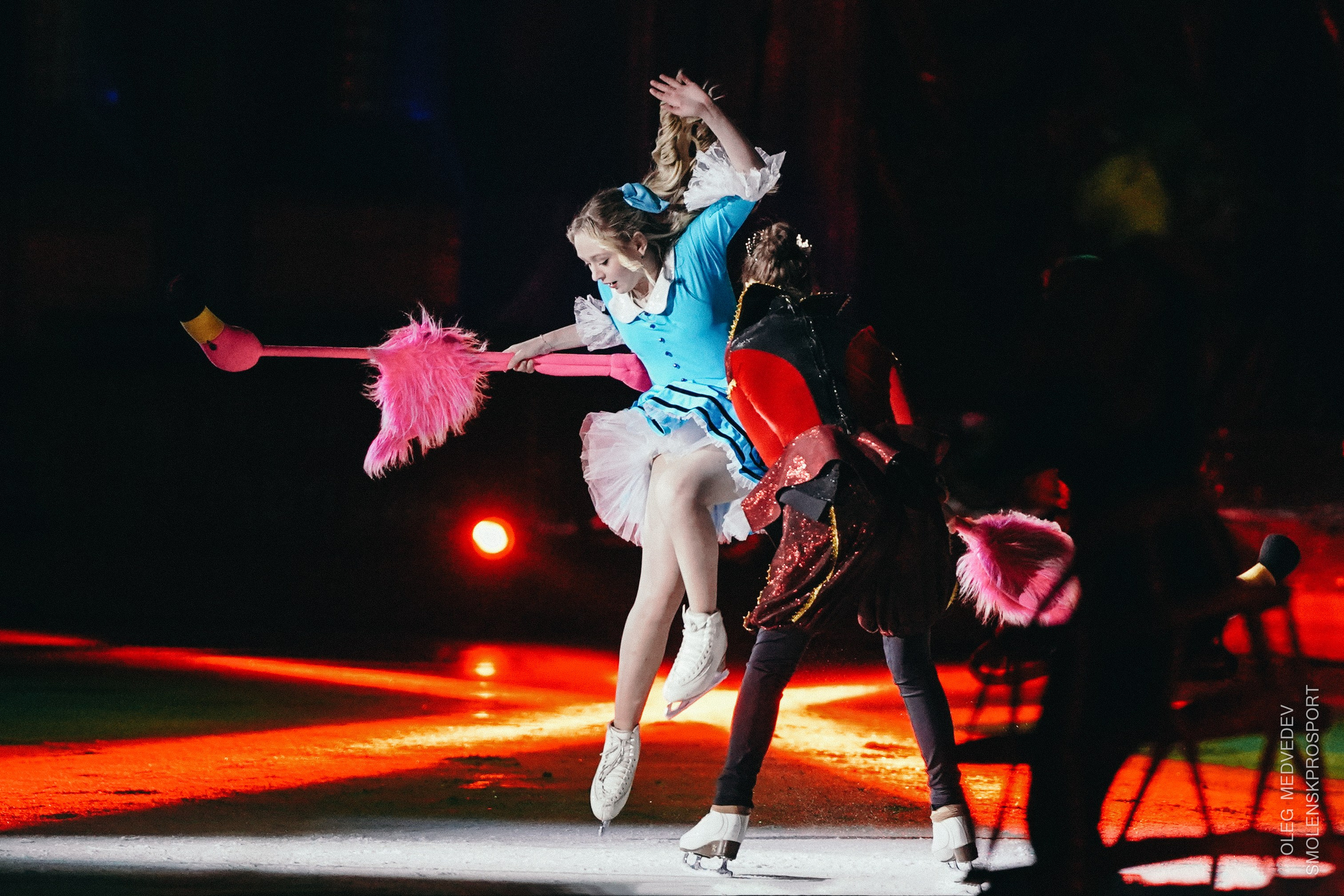 Алиса в стране чудес шоу на льду. Спортивный фотограф Олег Медведев | prosport67 | Смоленск