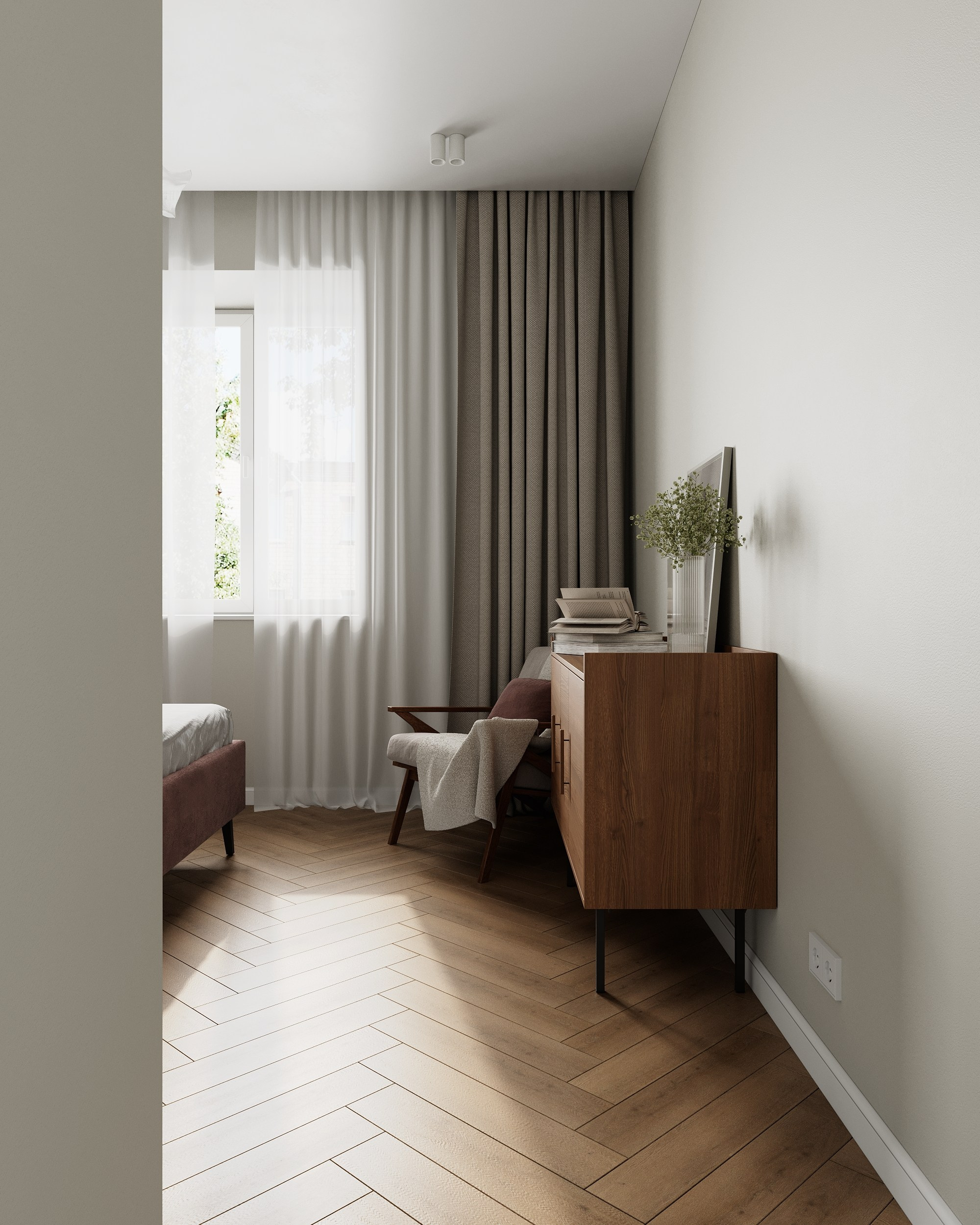 Квартира в сталинке. Студия 3D визуализации