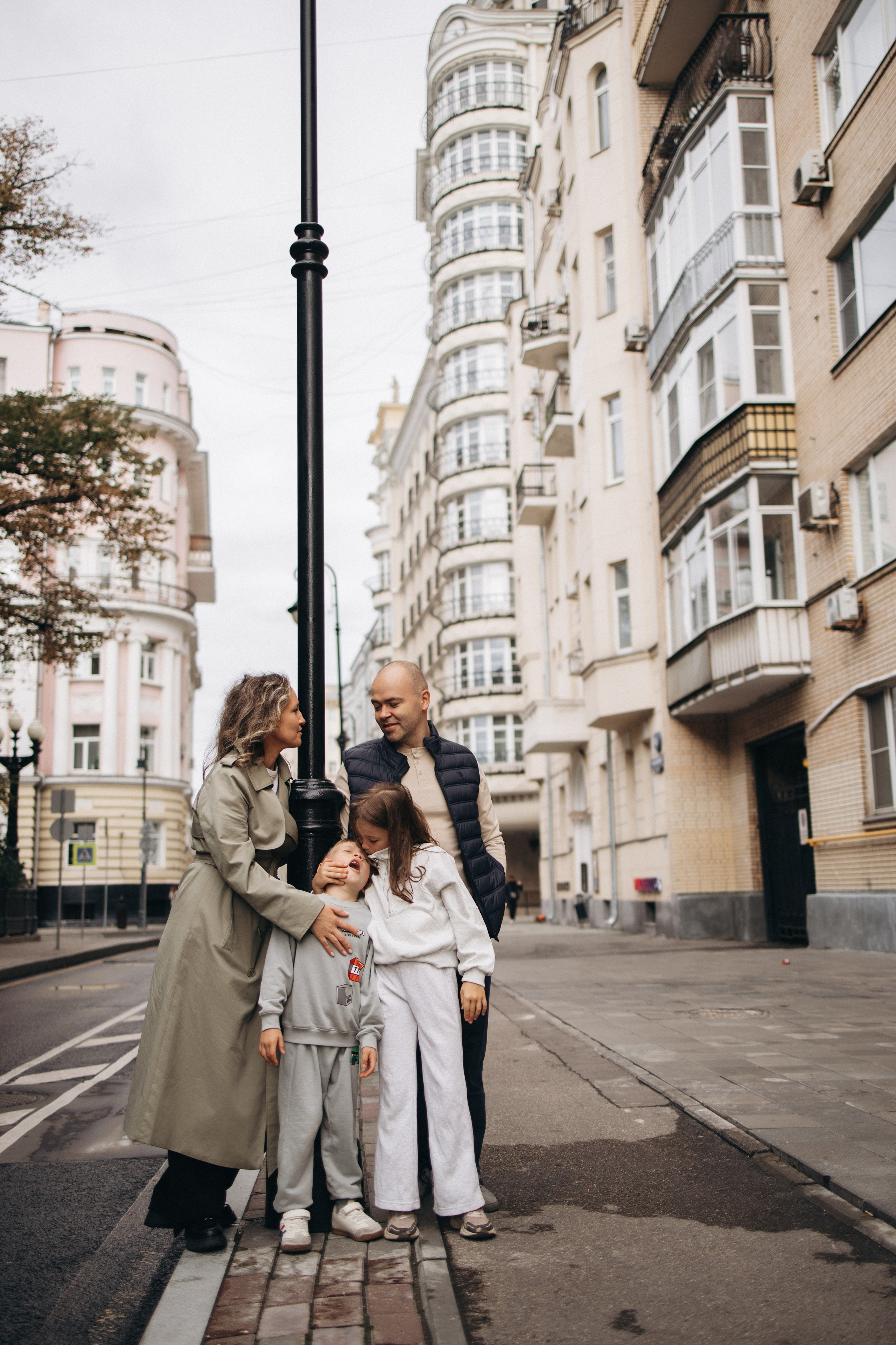 Утро на Патриарших. Семейный фотограф Москва Наталия Осьмакова