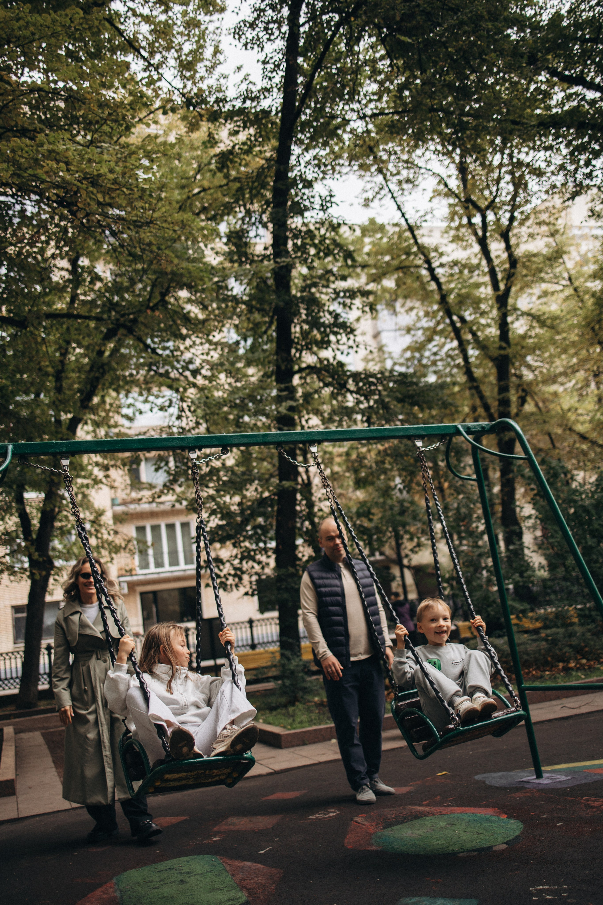 Утро на Патриарших. Семейный фотограф Москва Наталия Осьмакова