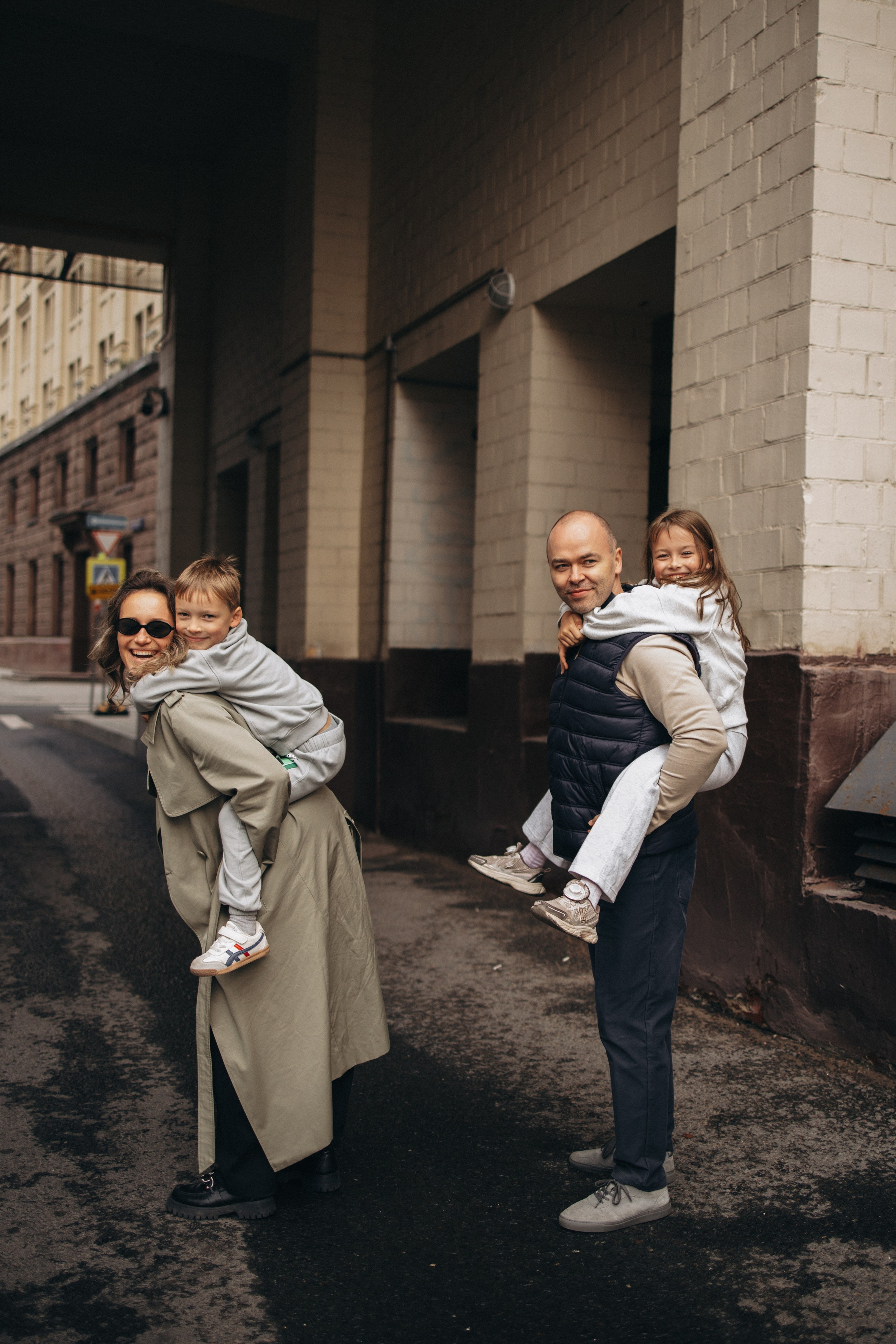Утро на Патриарших. Семейный фотограф Москва Наталия Осьмакова