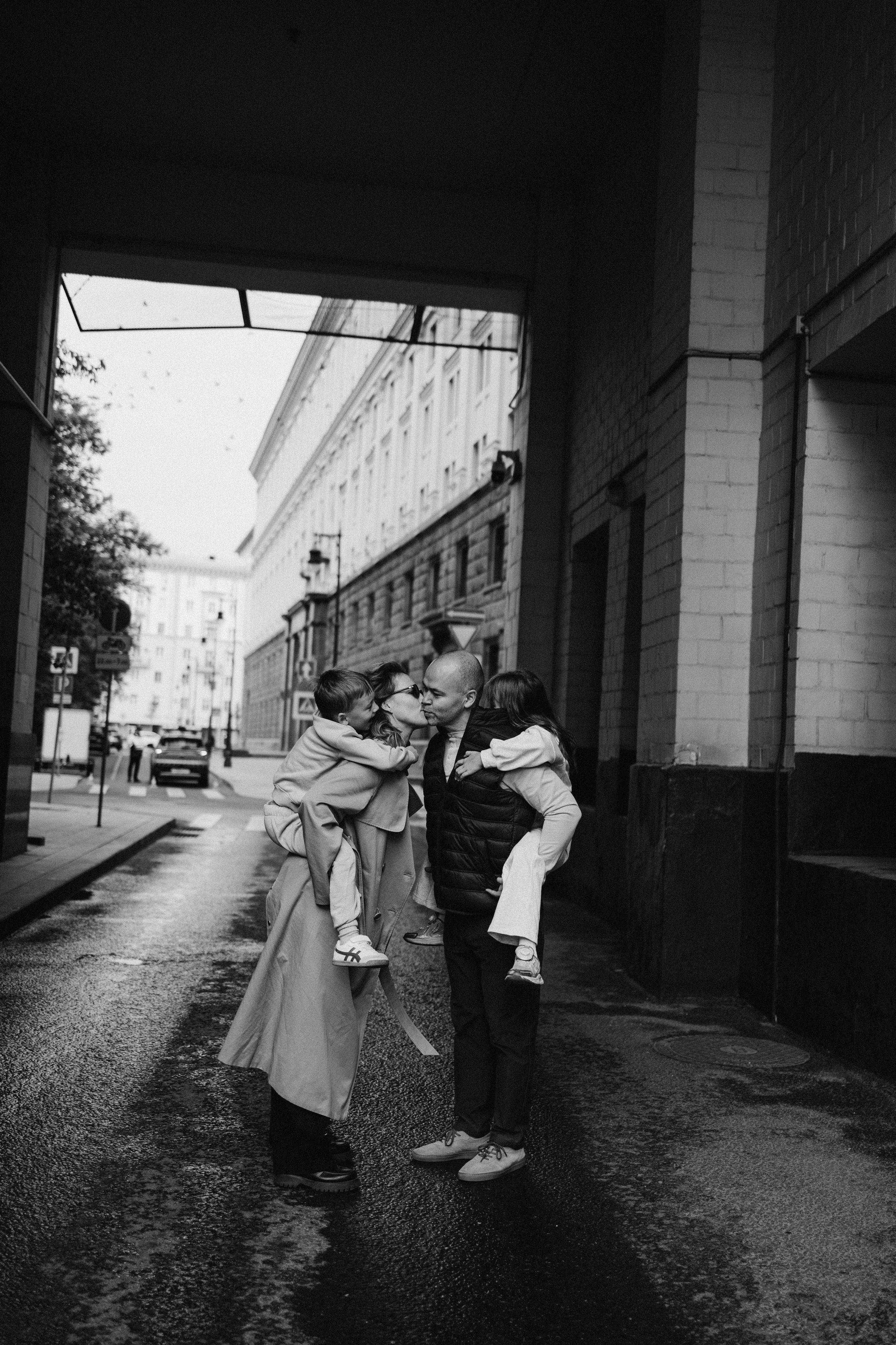 Утро на Патриарших. Семейный фотограф Москва Наталия Осьмакова