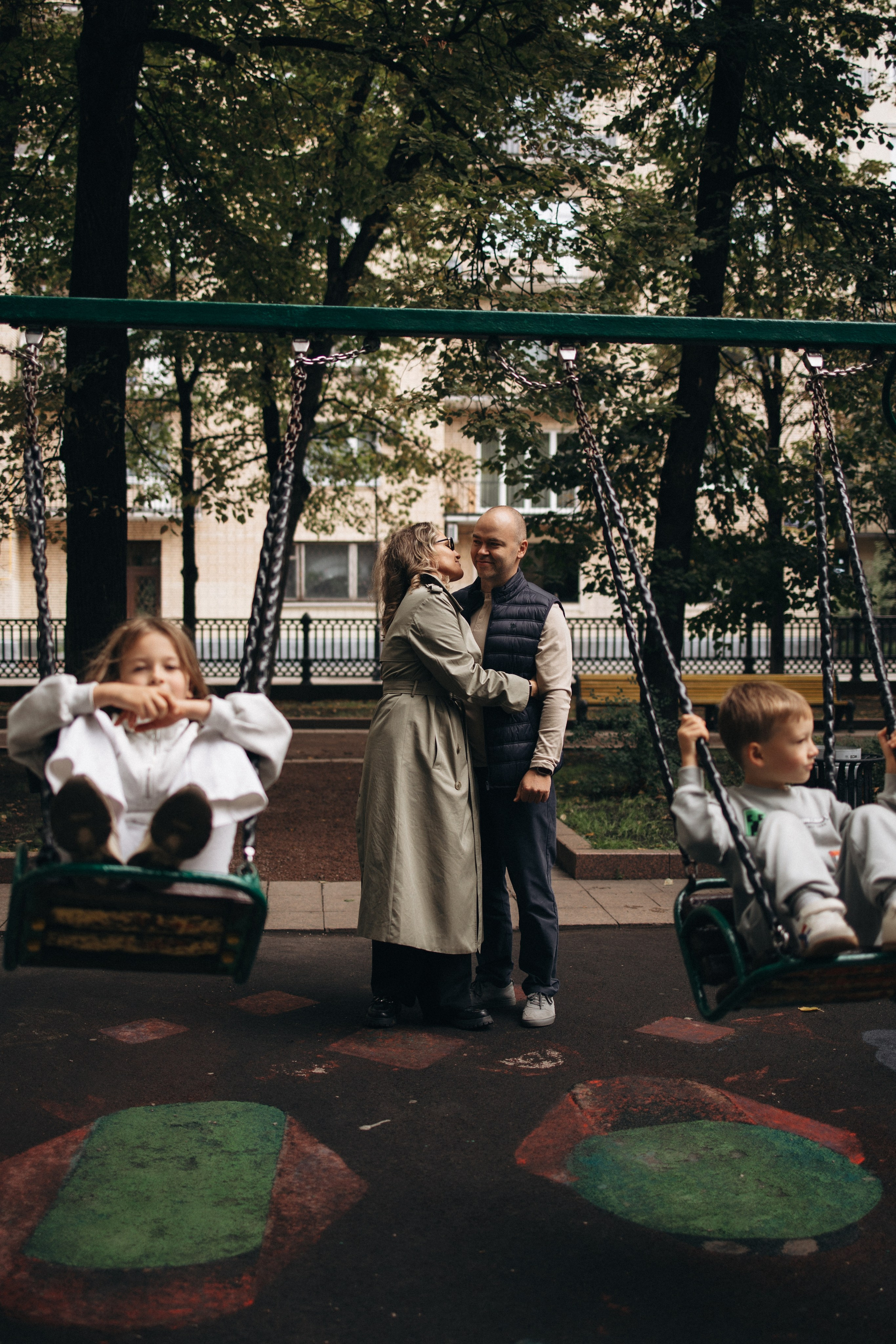 Утро на Патриарших. Семейный фотограф Москва Наталия Осьмакова
