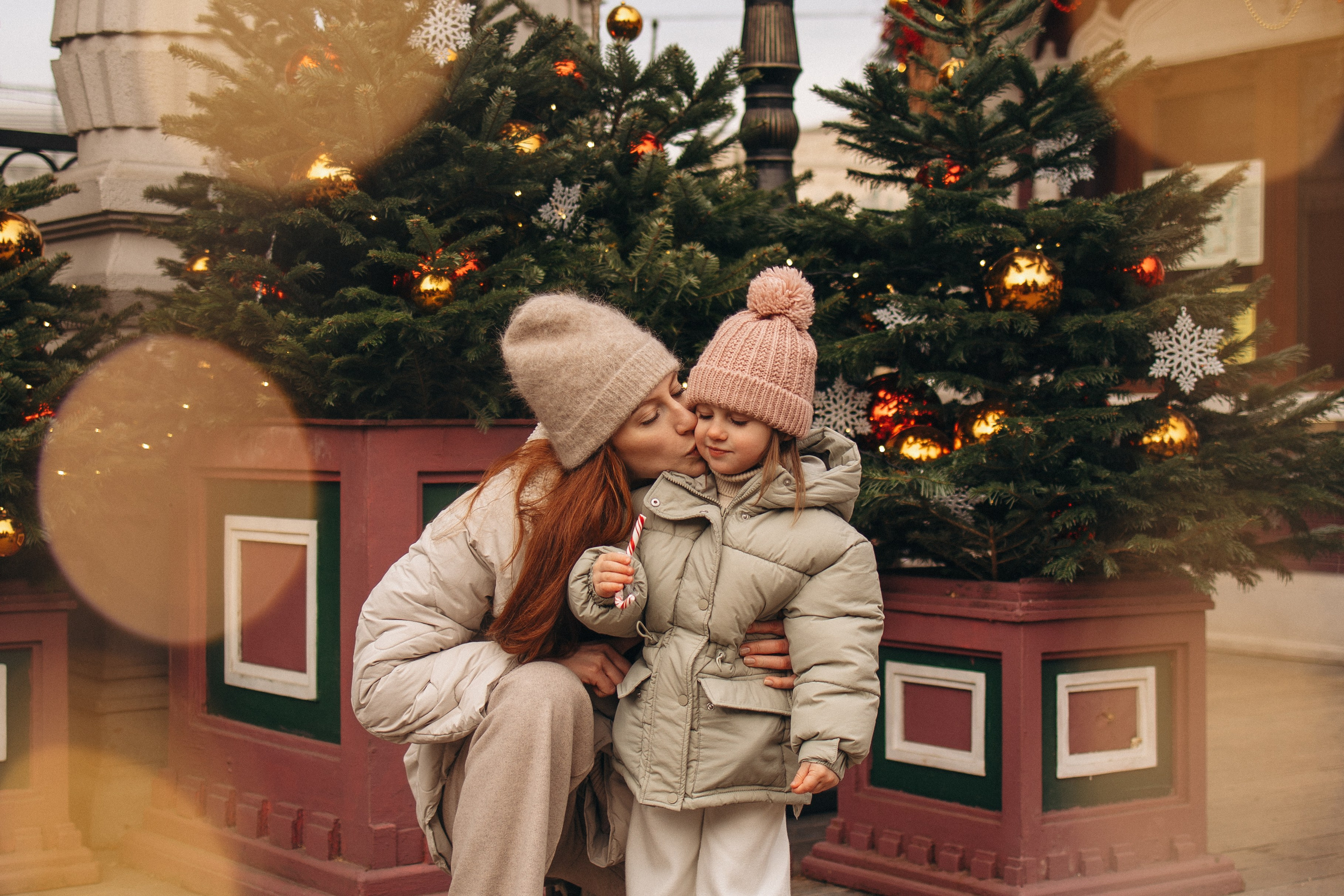 Новогодняя прогулка. Семейный фотограф Москва Наталия Осьмакова