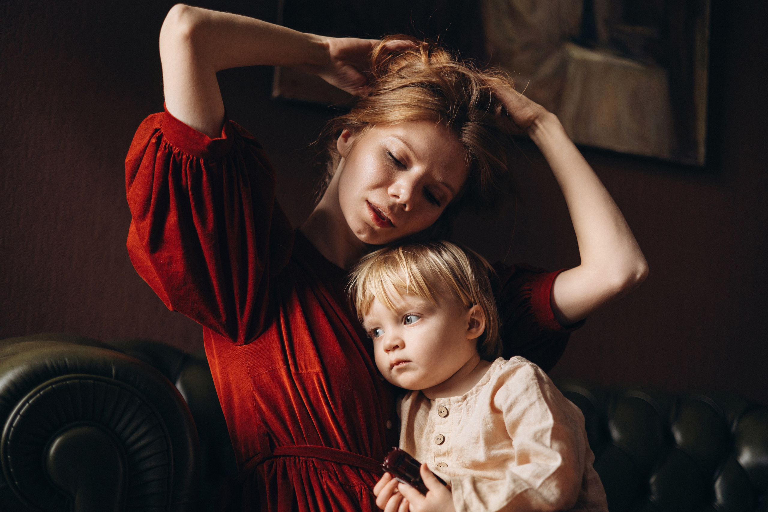 Тоня и Мироша в исторической квартире в центре Москвы. Семейный фотограф в Москве Марина Петра