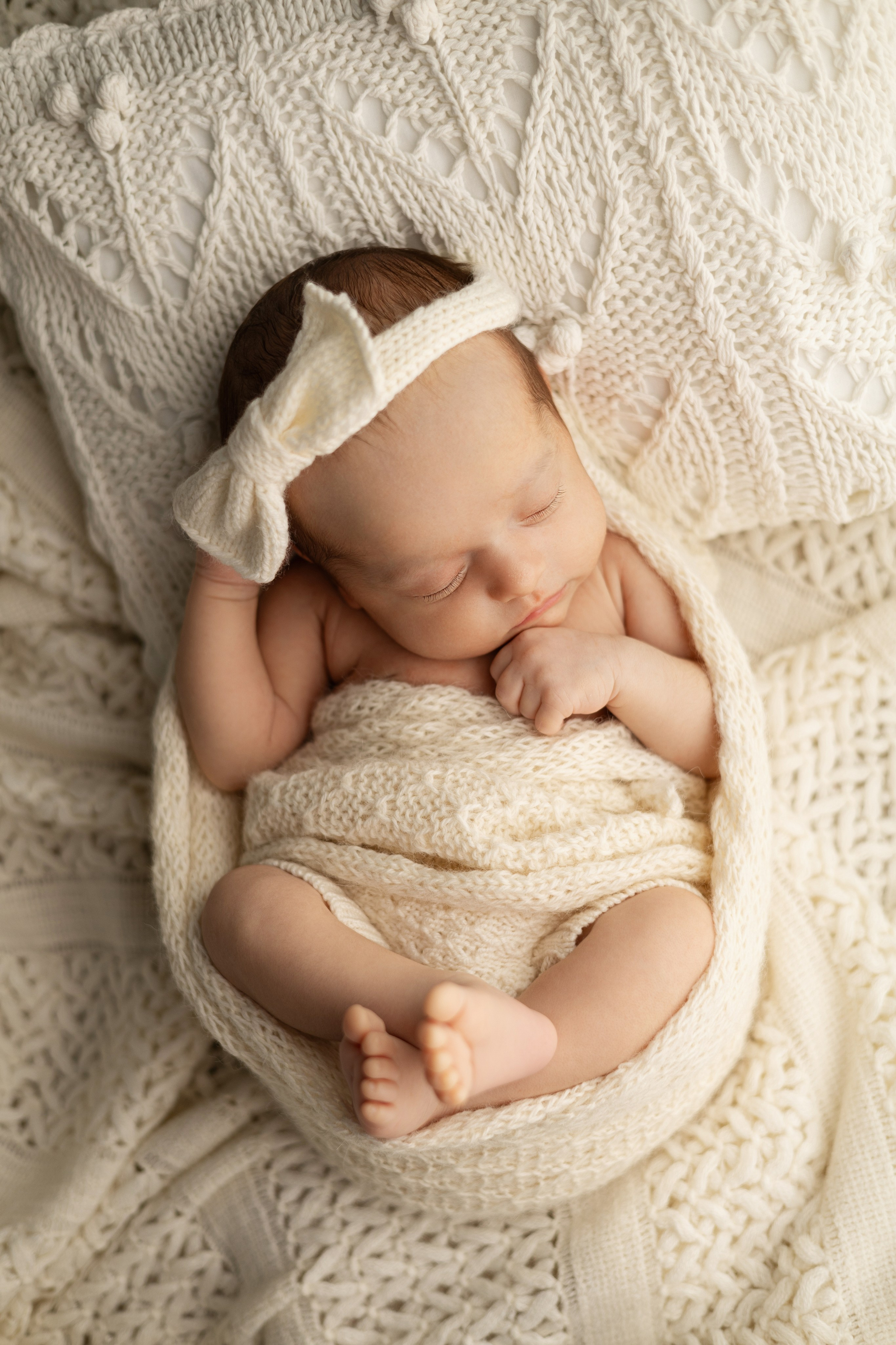 Николь. Лилия Алтухова — фотограф новорожденных в Москве и области