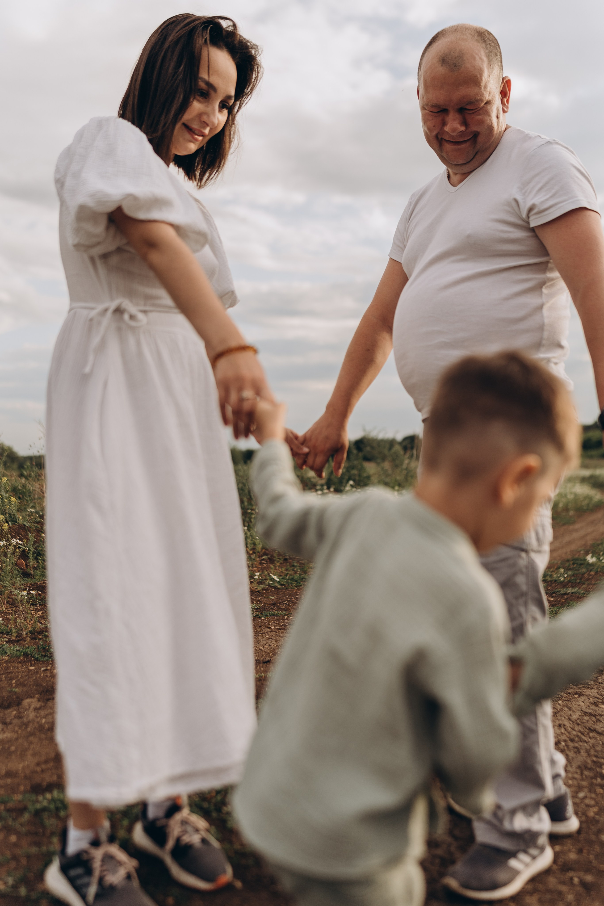 Лето. Ромашки. Семья. Семейный и домашний фотограф в Уфе Ирина Гарасюта