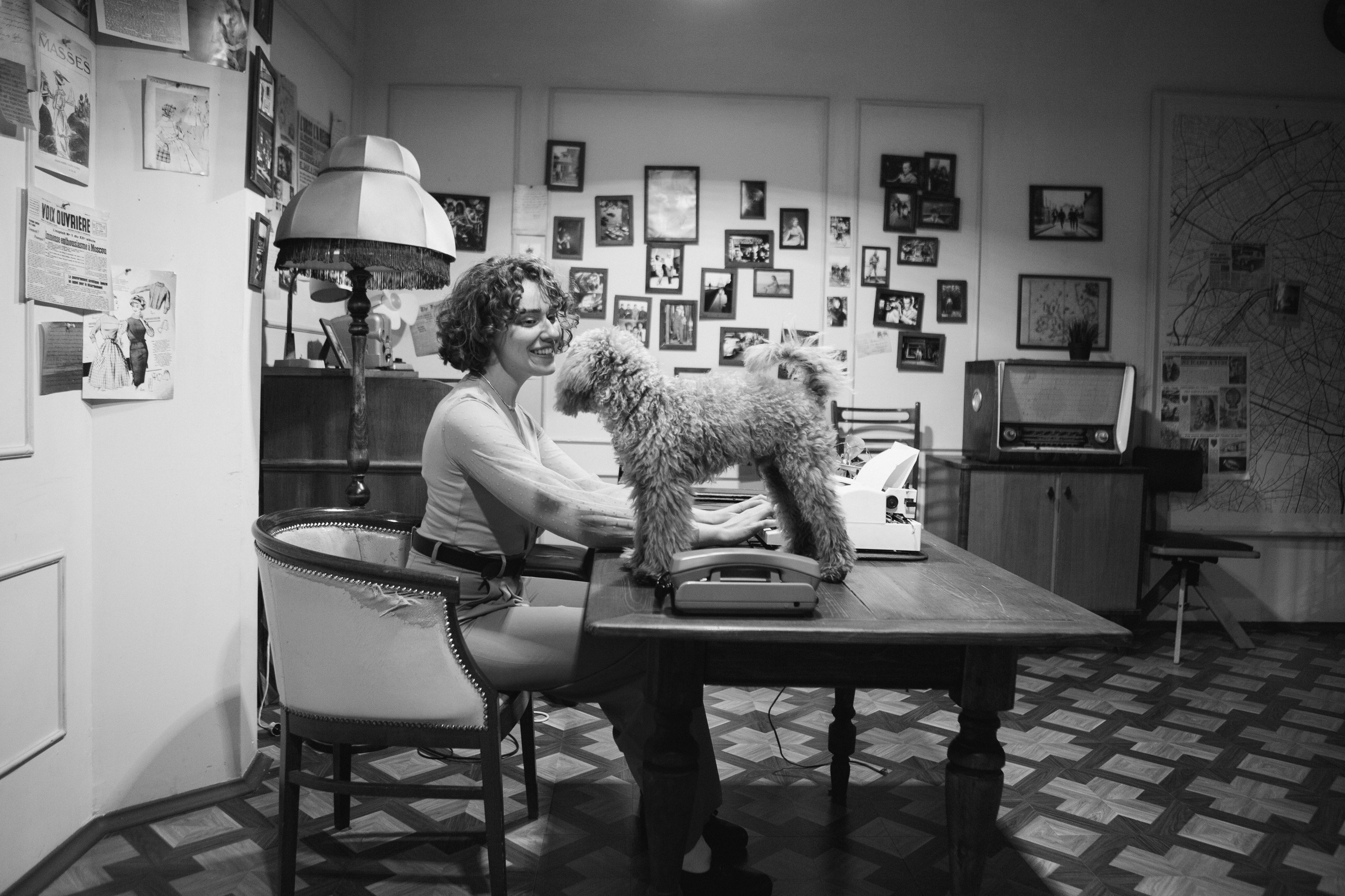 A cinematic daydream in the spirit of Wes Anderson’s style. Portrait, family and pet photographer in Cyprus, Ksenia Bourdelle
