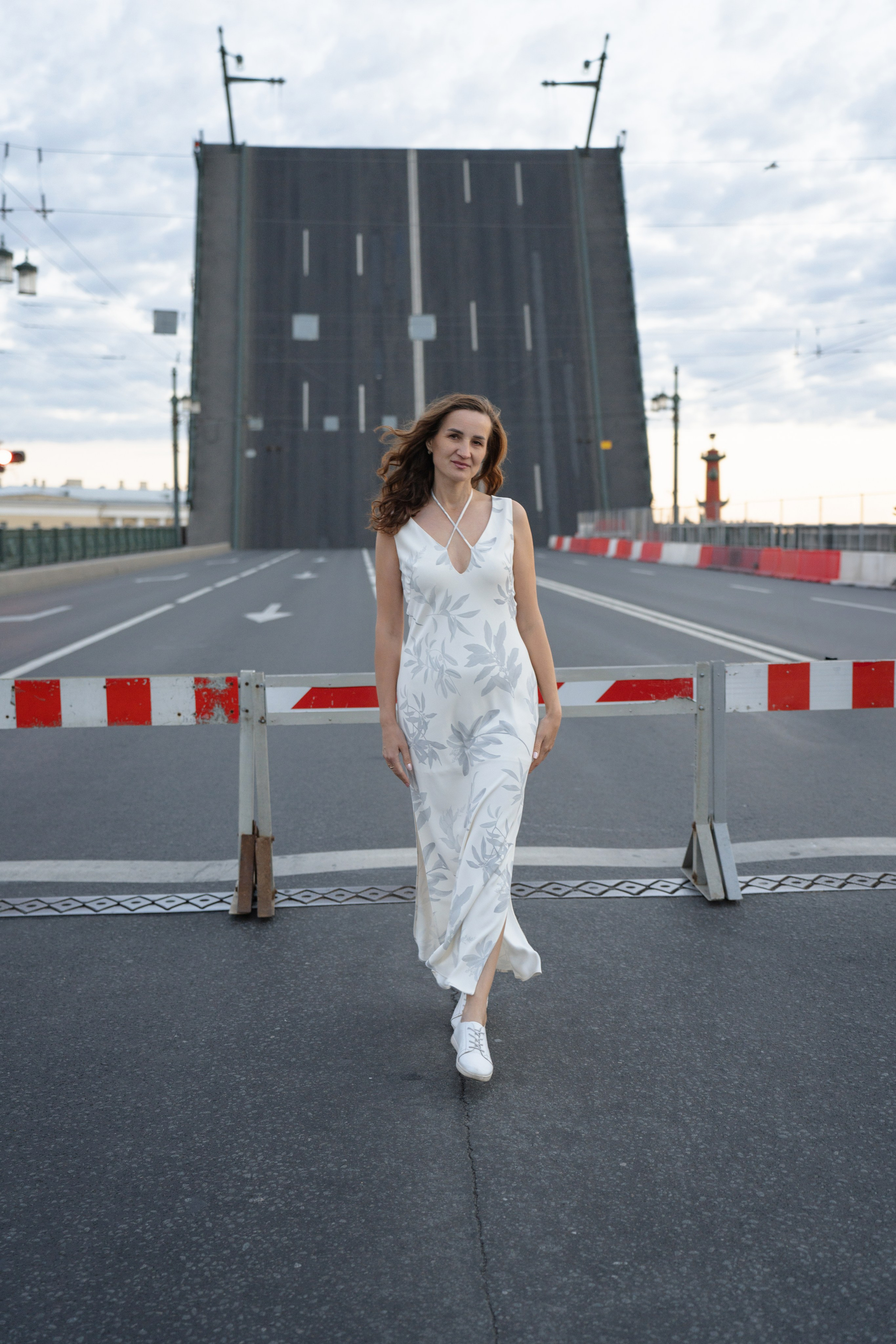 Рассвет и разводные мосты. Фотограф Оксана Шавва