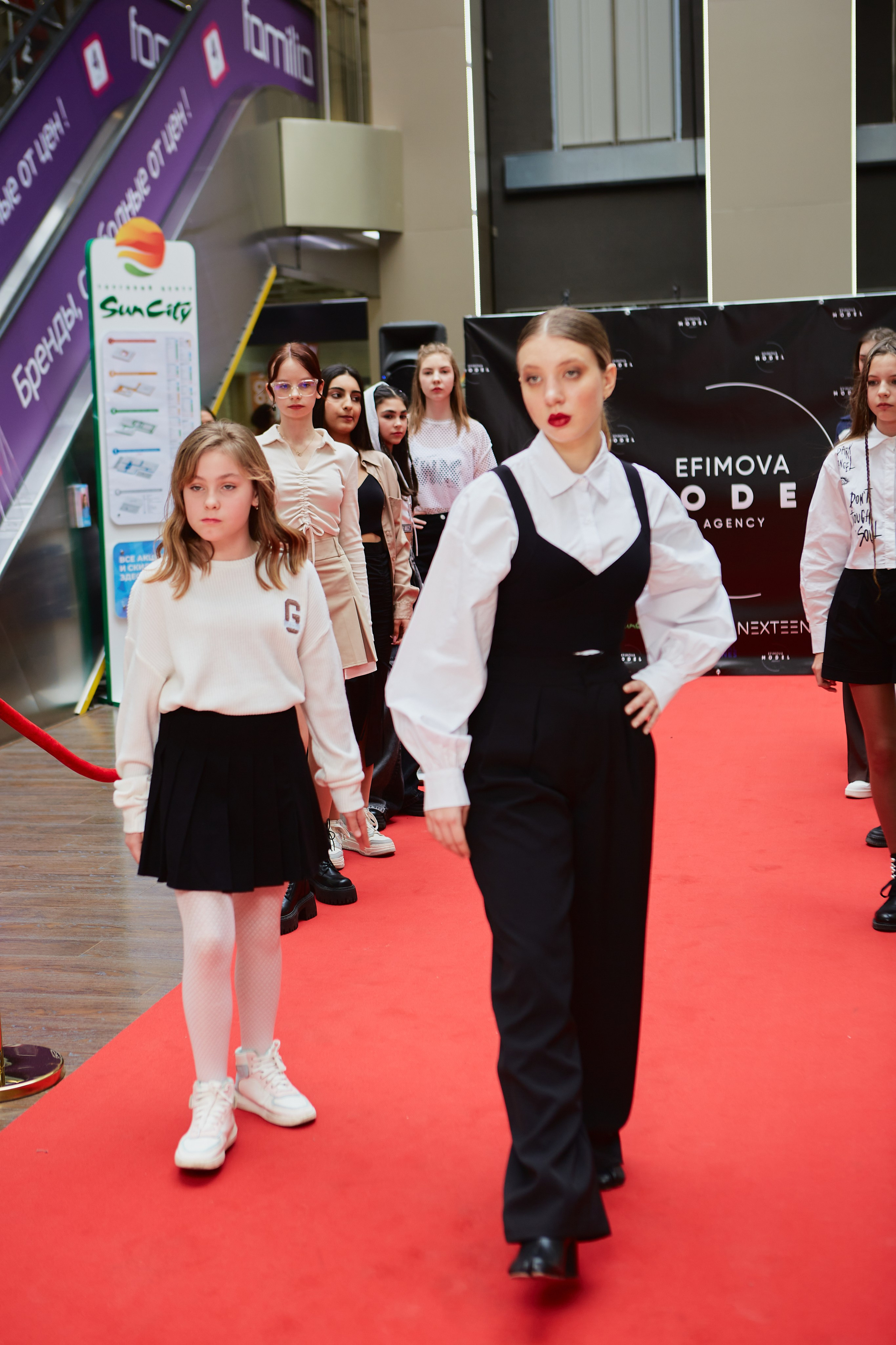 FASHION SHOW ТЦ Sun City. Efimova Model Agency